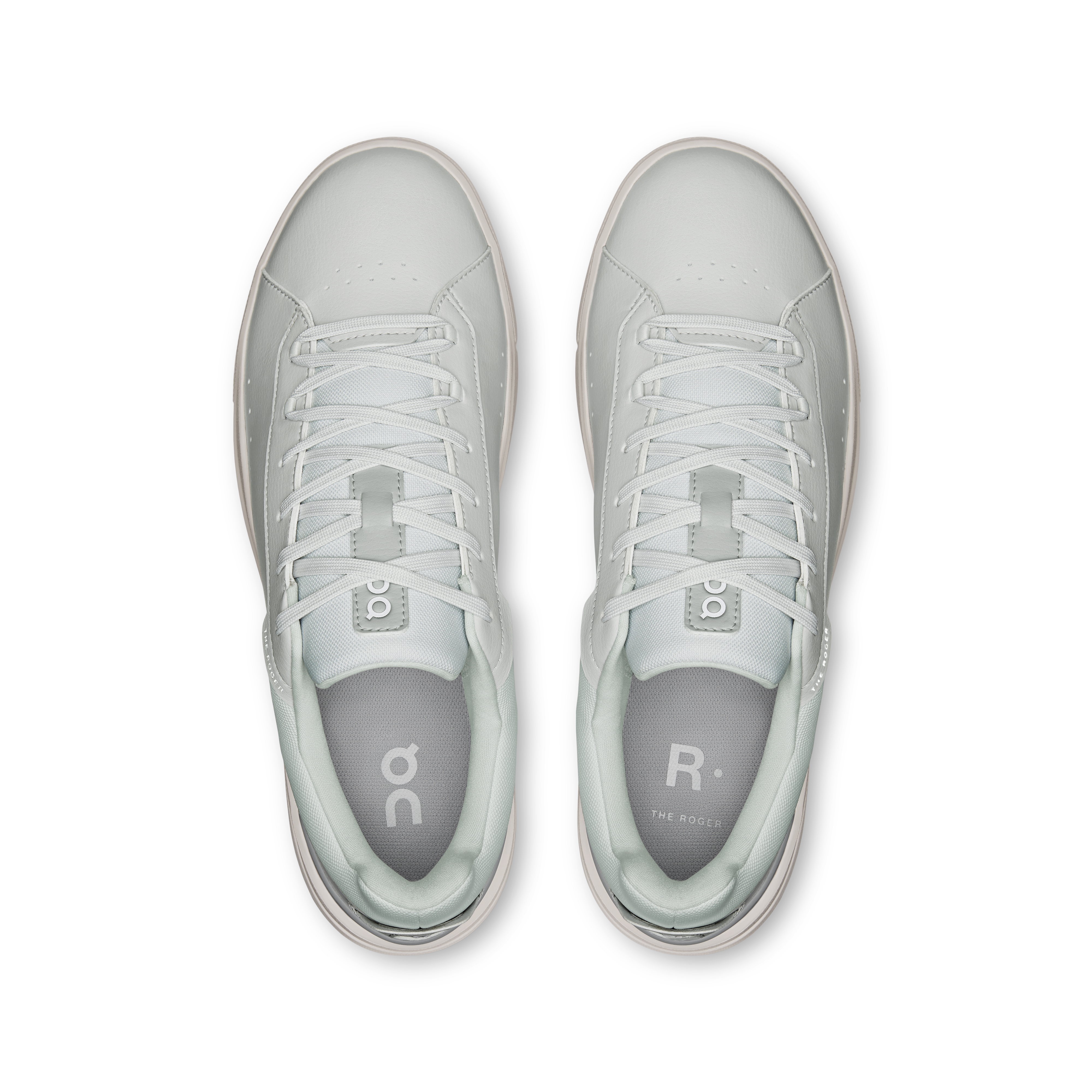 On THE ROGER Advantage Wolf & Glacier Men Tennis Shoes