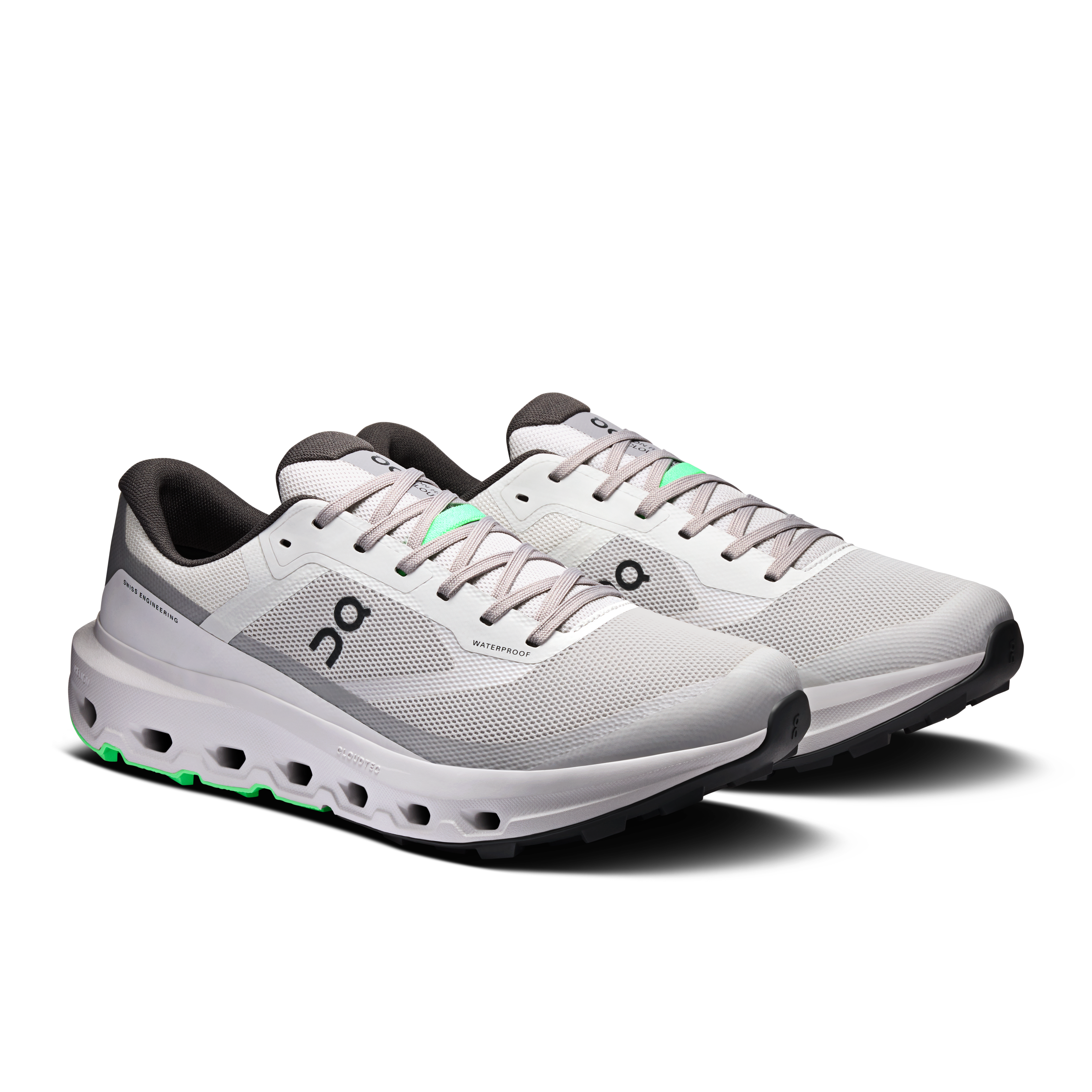 On Cloudvista 3 Waterproof Silver & Ore Men Trail running Shoes