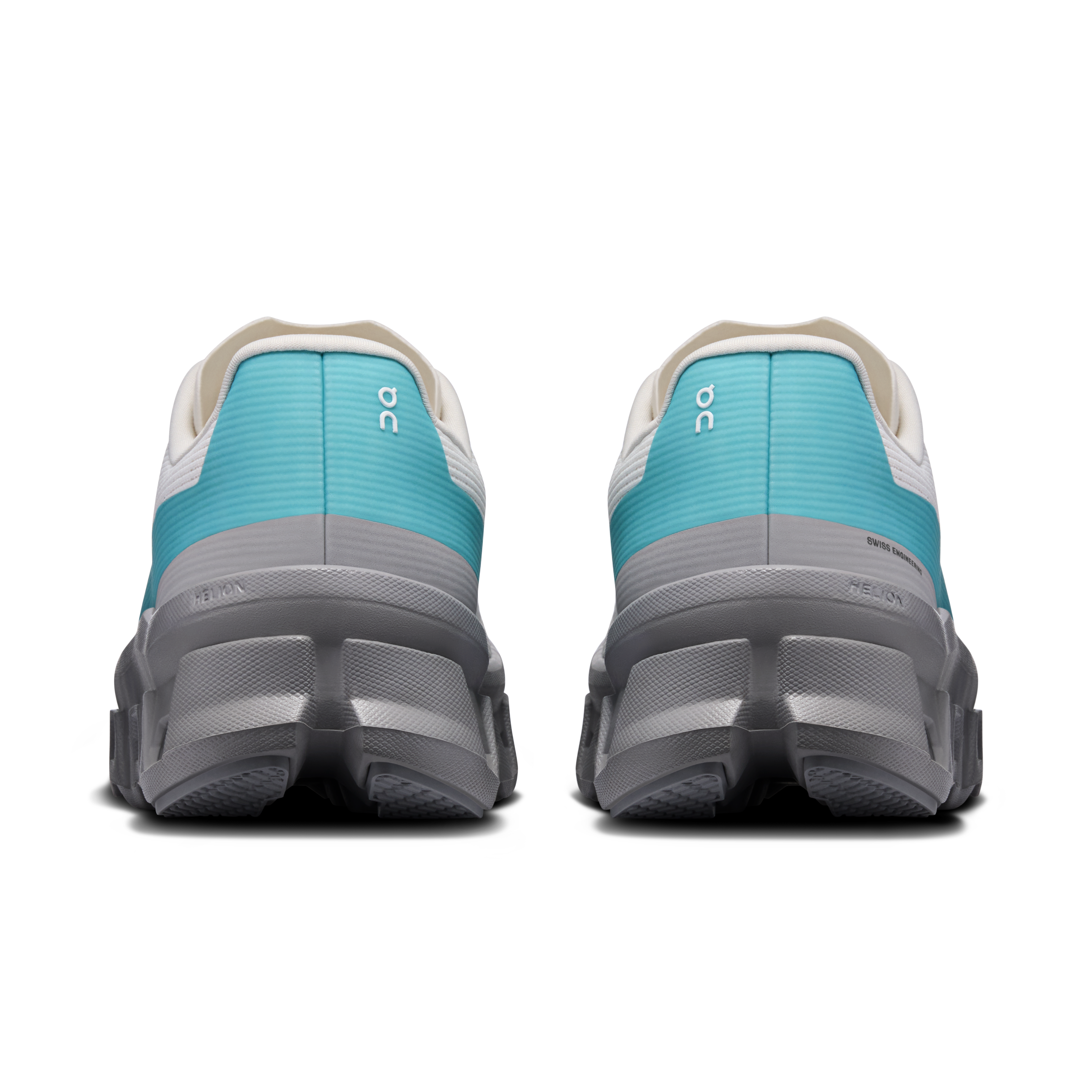 On Cloudmonster Void White & Aquamarine Women Active life Shoes