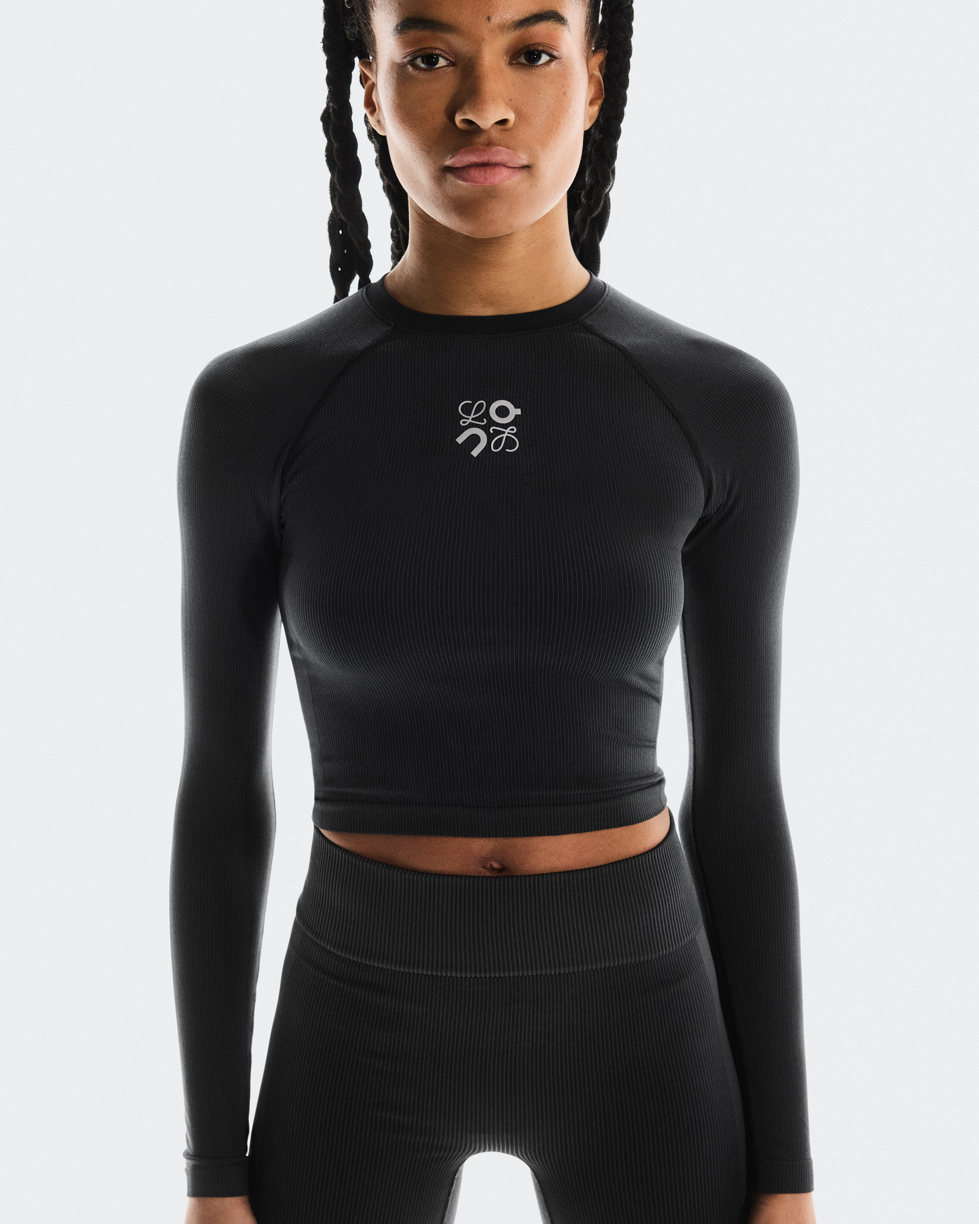 On Long Sleeve Top LOEWE Black Women Tops and t-shirts