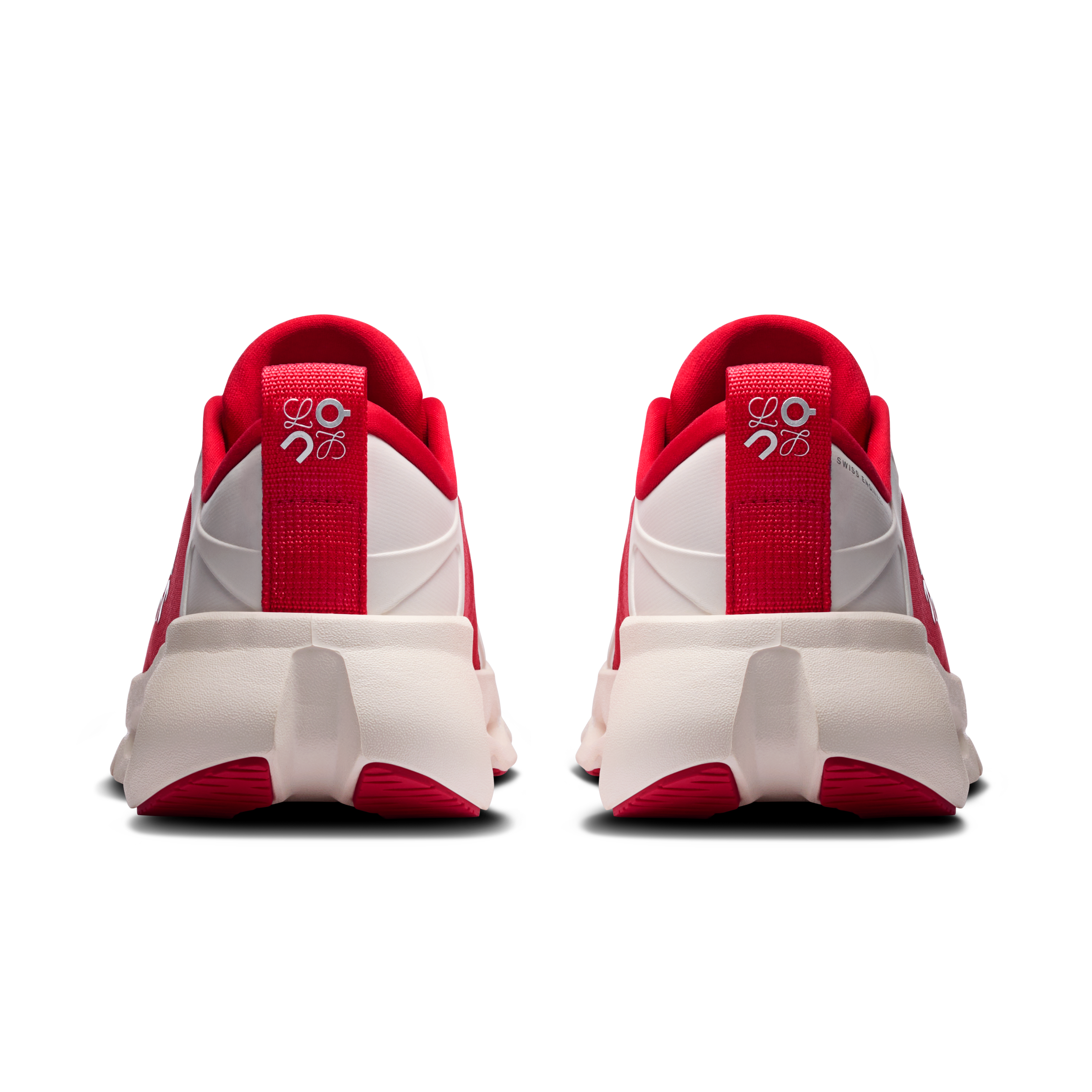 On Cloudsolo LOEWE Red & Eggshell Women Active life Shoes
