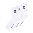 Logo Sock High 3P in White