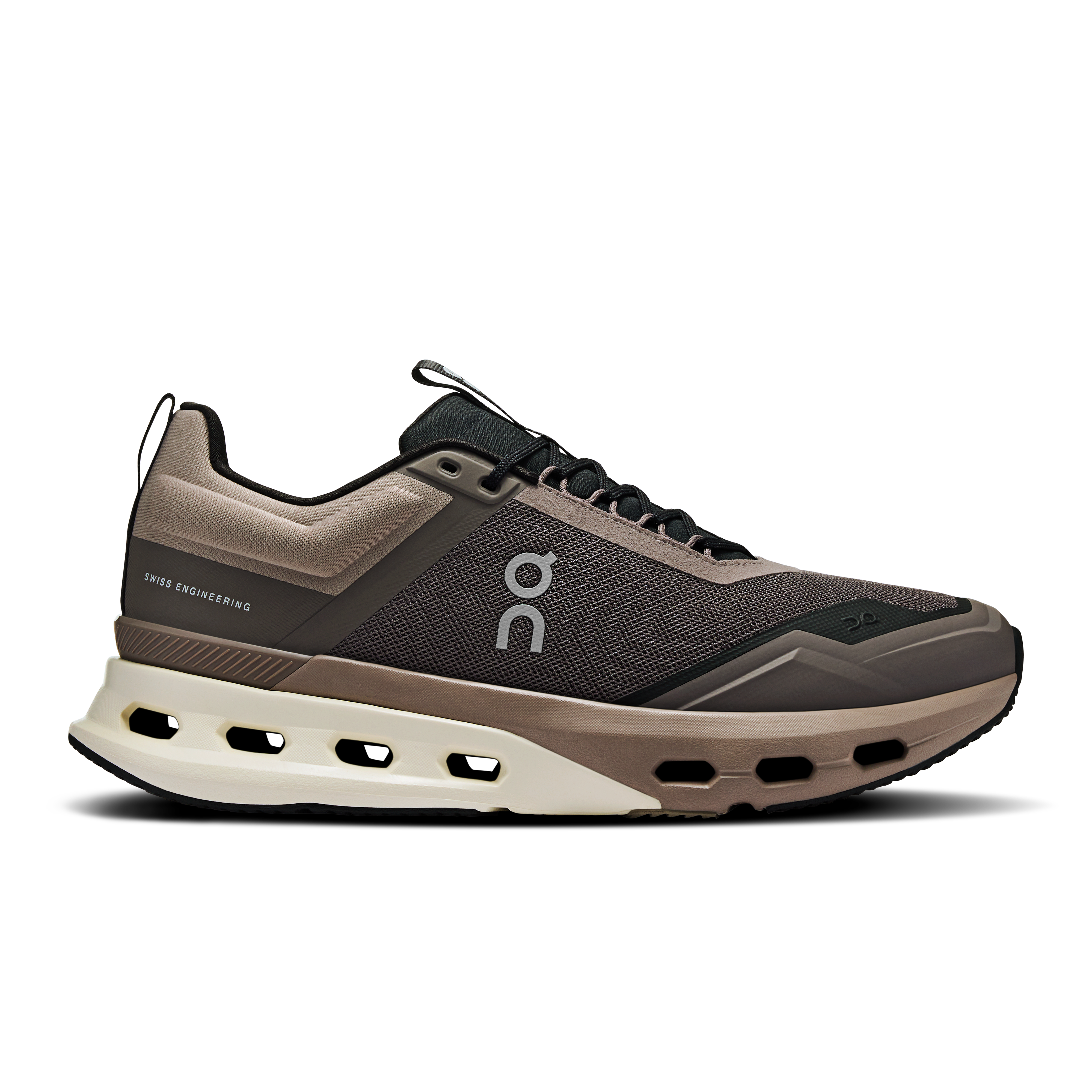 On Cloudnova X Grigio Nero Uomo Uomo – Palestra, flessibilità, Speedboard® a forma di X Scarpe