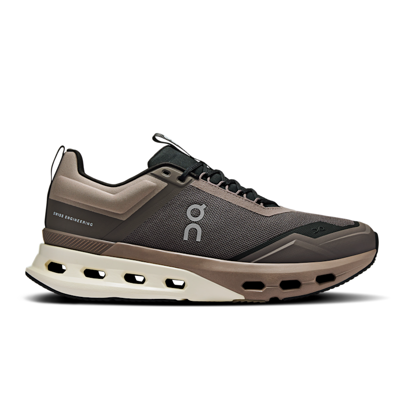 On Men's Cloudnova X Sneaker in Eclipse/Black, Size: 7.5, Recycled Polyester