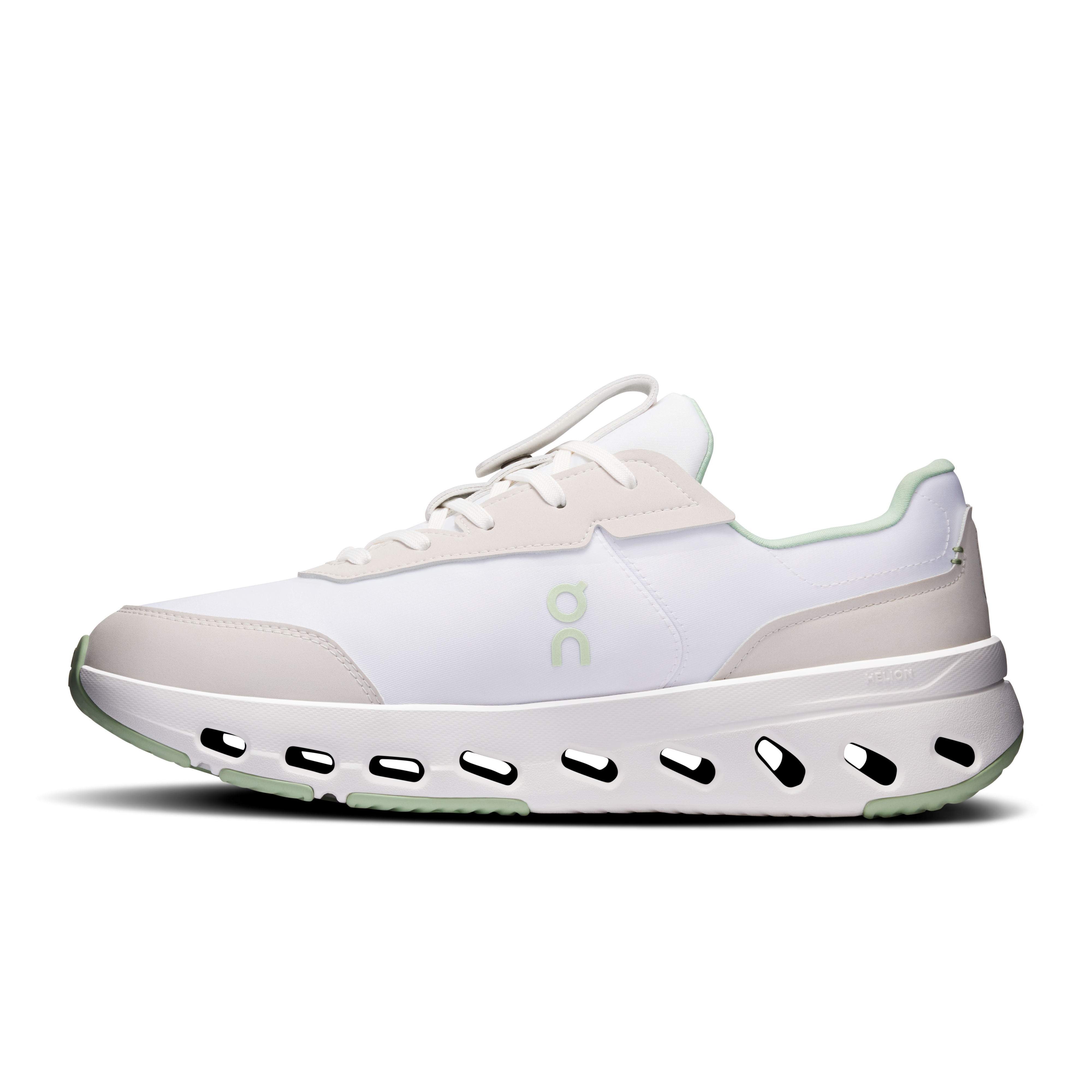 On THE ROGER Wildcard White & Sage Men Active life Shoes