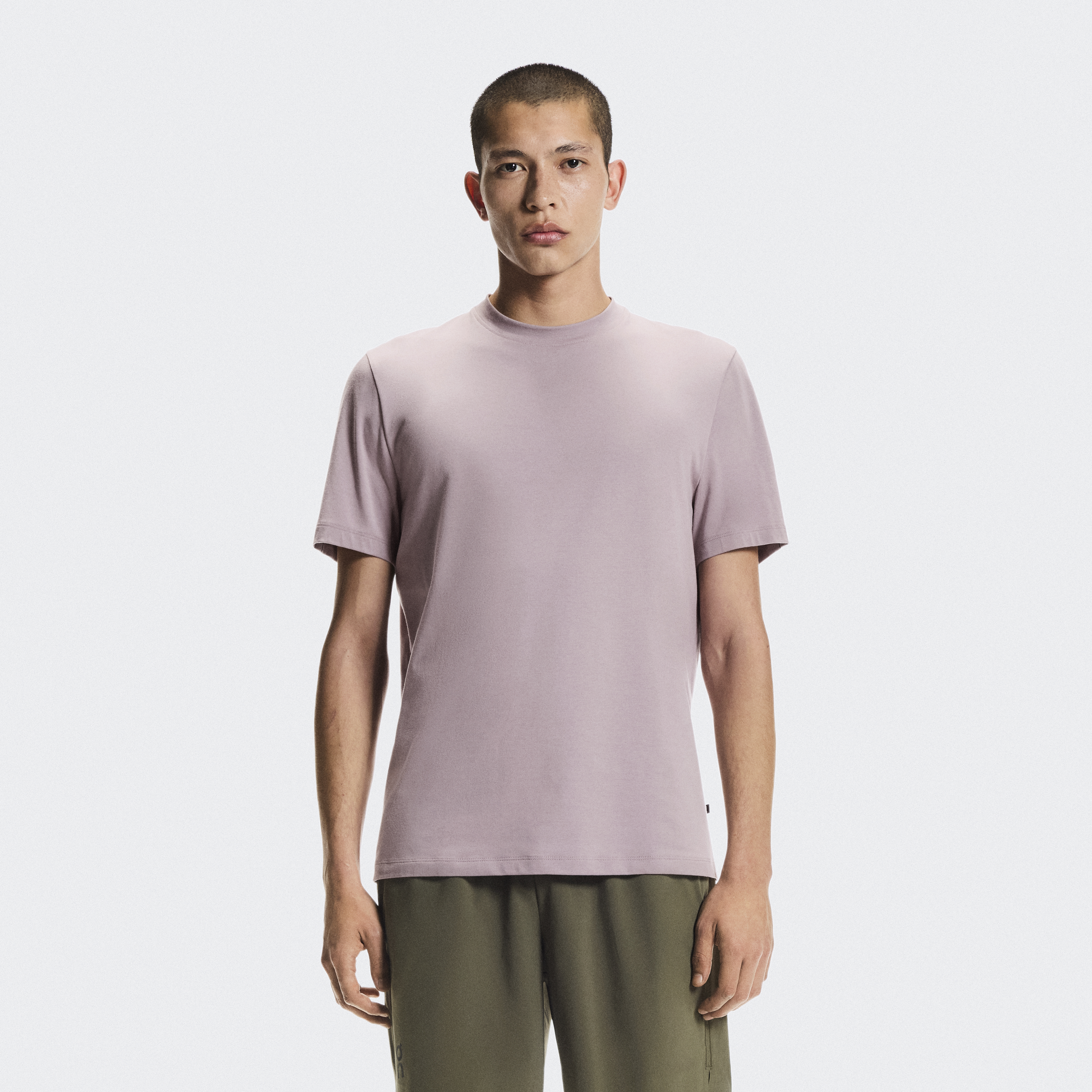 Focus-T Short-Sleeve Shirt in Heron