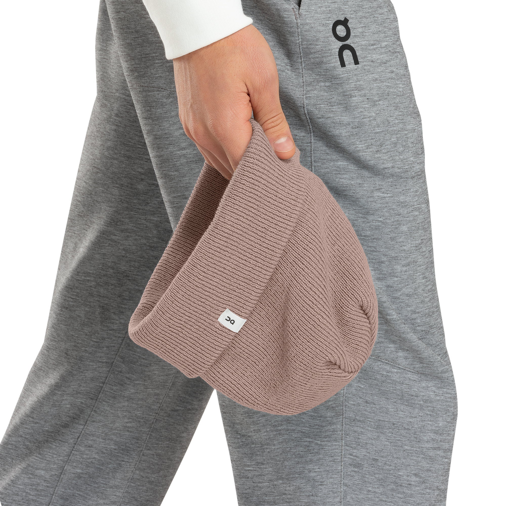 On Merino Beanie Woodrose Unisex Kopfbedeckungen