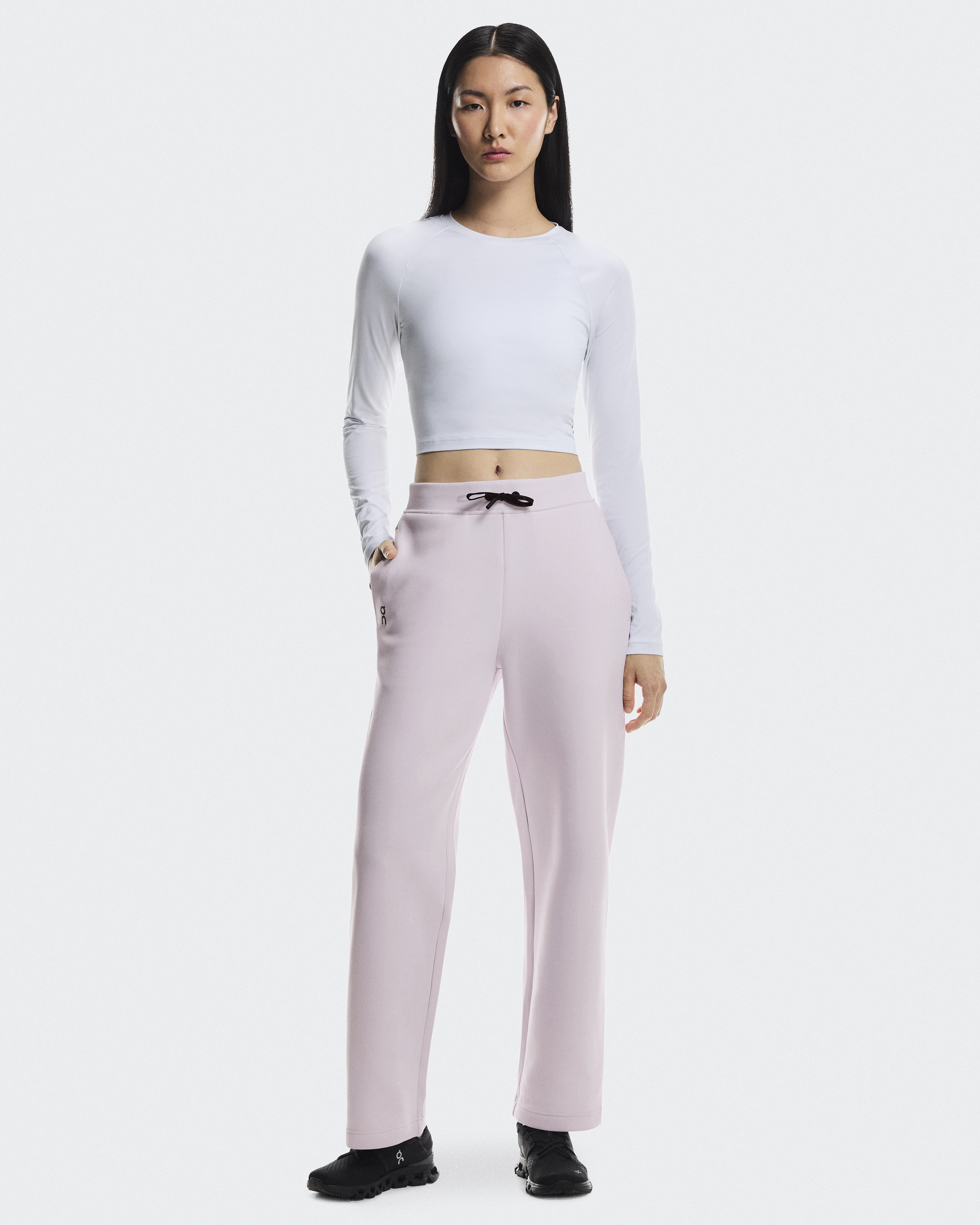 TUEWID★韓国★男女兼用★Tuewid retro sweatpants wide fit BLACK TPS WIDE-LEG SWEATPANTS – Triton Series Shop
