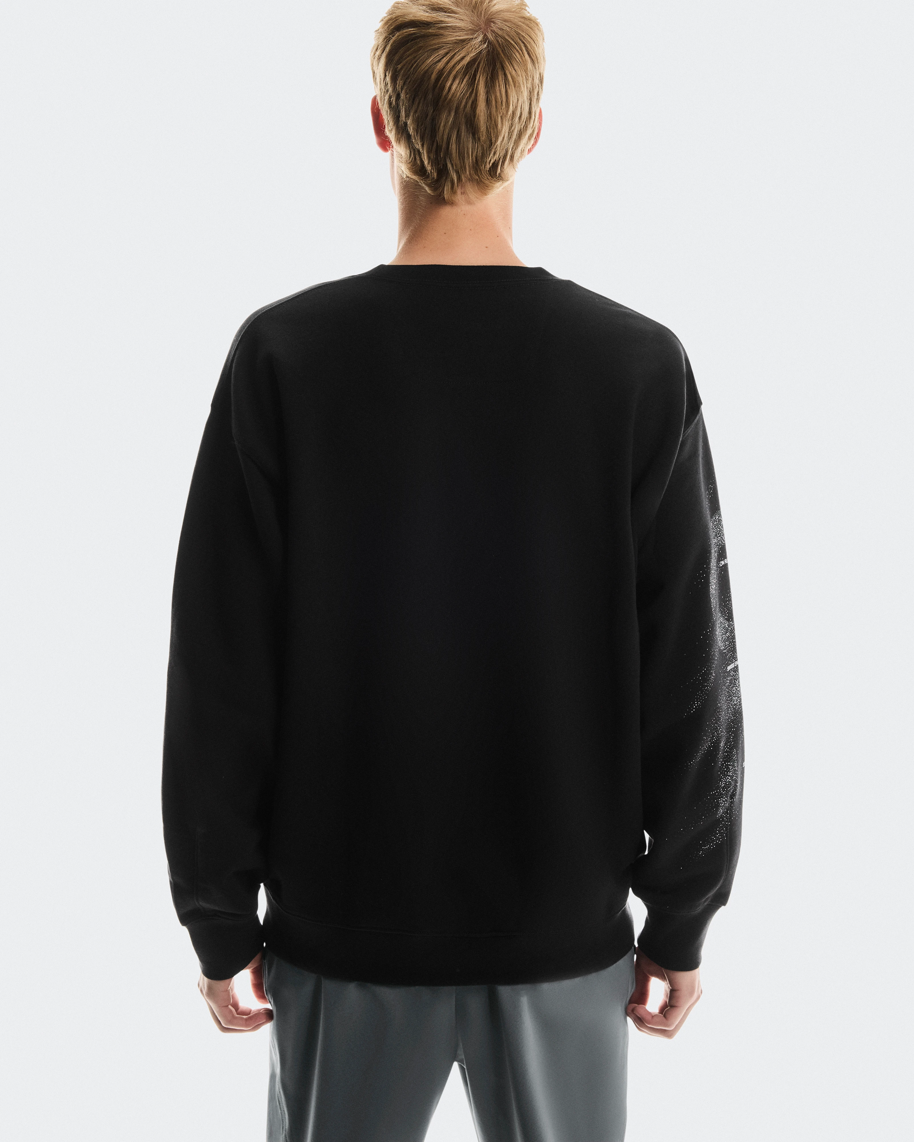 On Club Crew Graphic Black & Olive Men Hoodies and sweatshirts