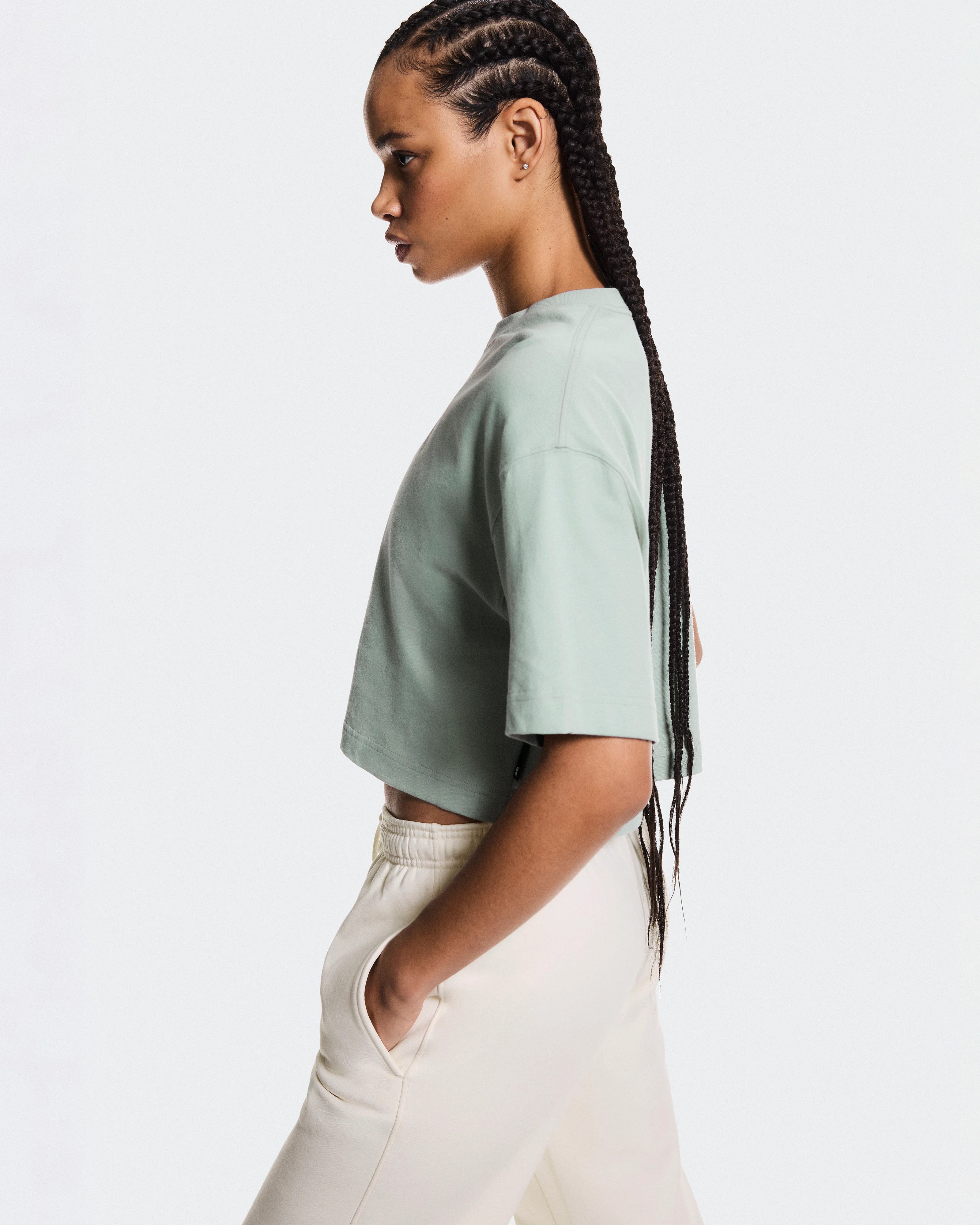 On Club Boxy-T Mineral Women Tops and t-shirts