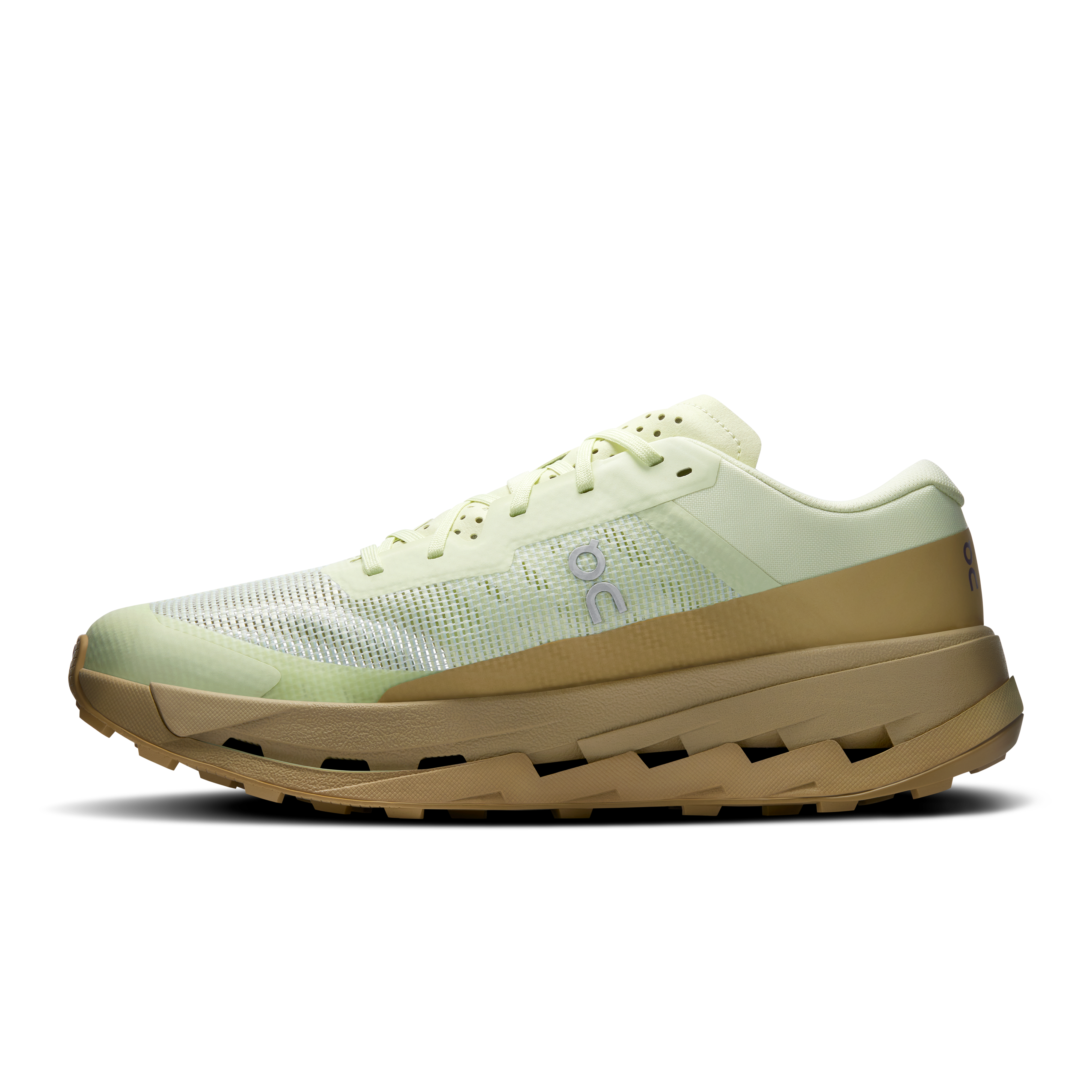 On Cloudultra 3 Linen & Safari Herren Trailrunning Schuhe