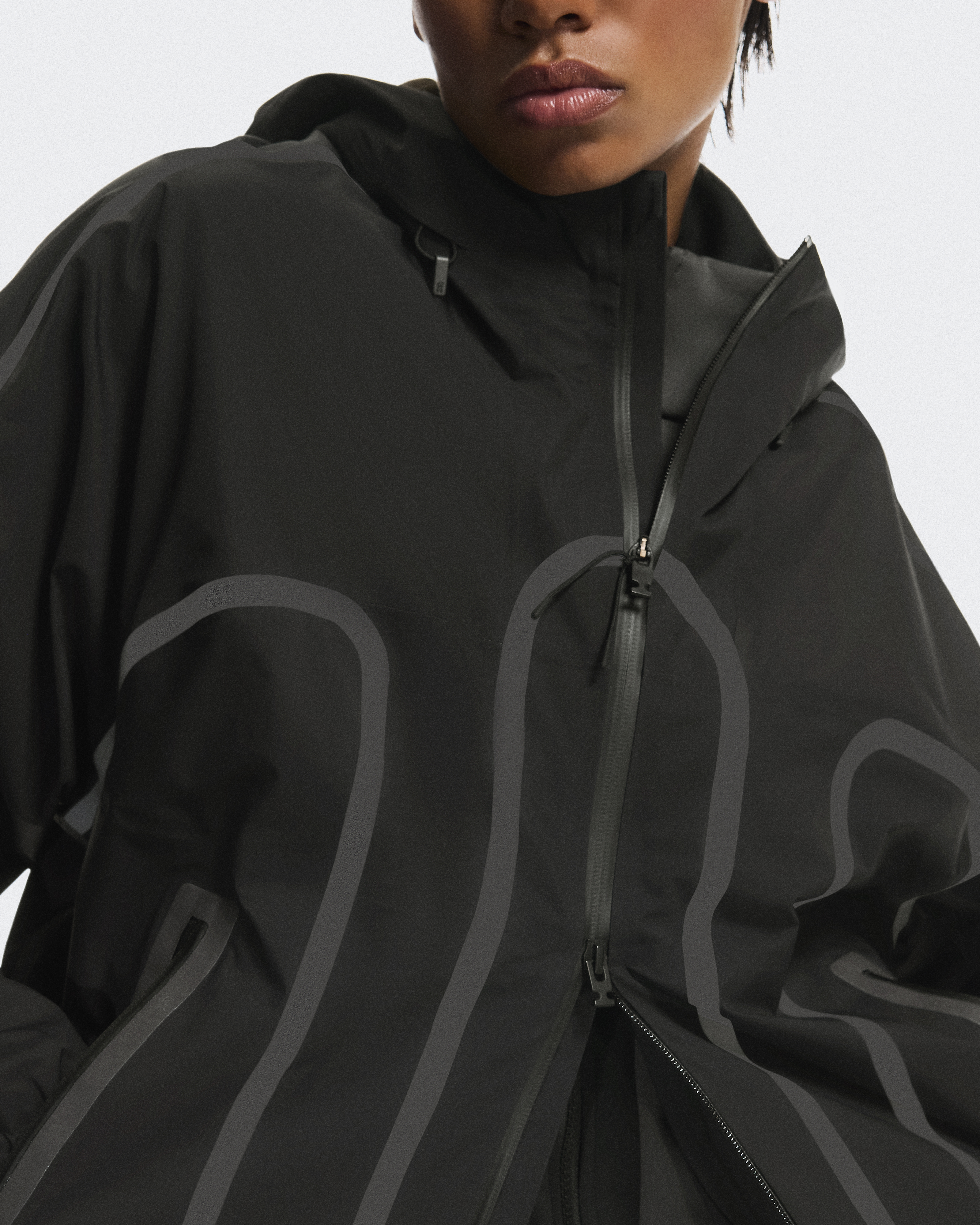 On Waterproof Jacket IKON 防水 ジャケット Waterproof Jacket IKON | Black | On United States
