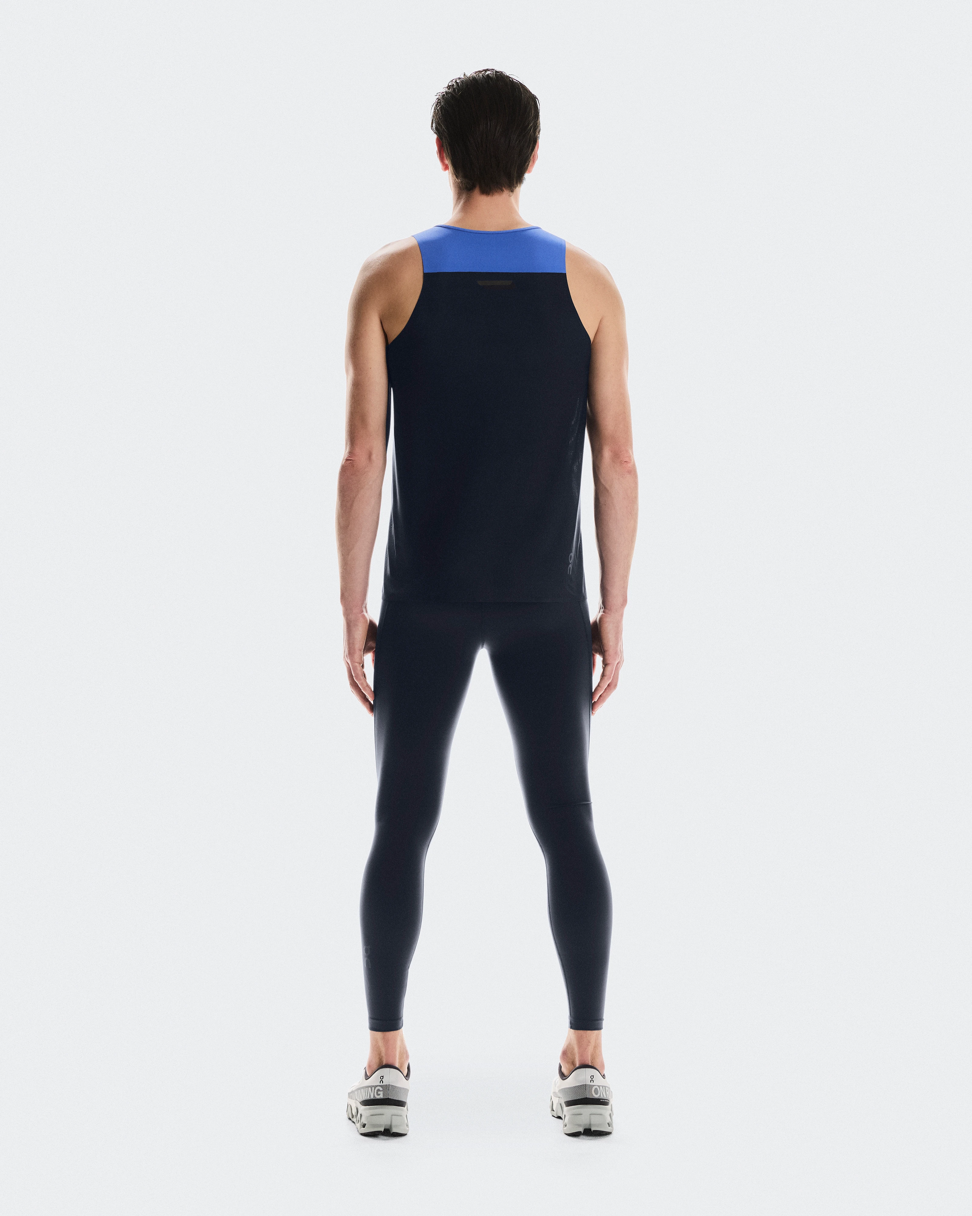 On Performance Tank Zaffre & Navy Men Tops and t-shirts
