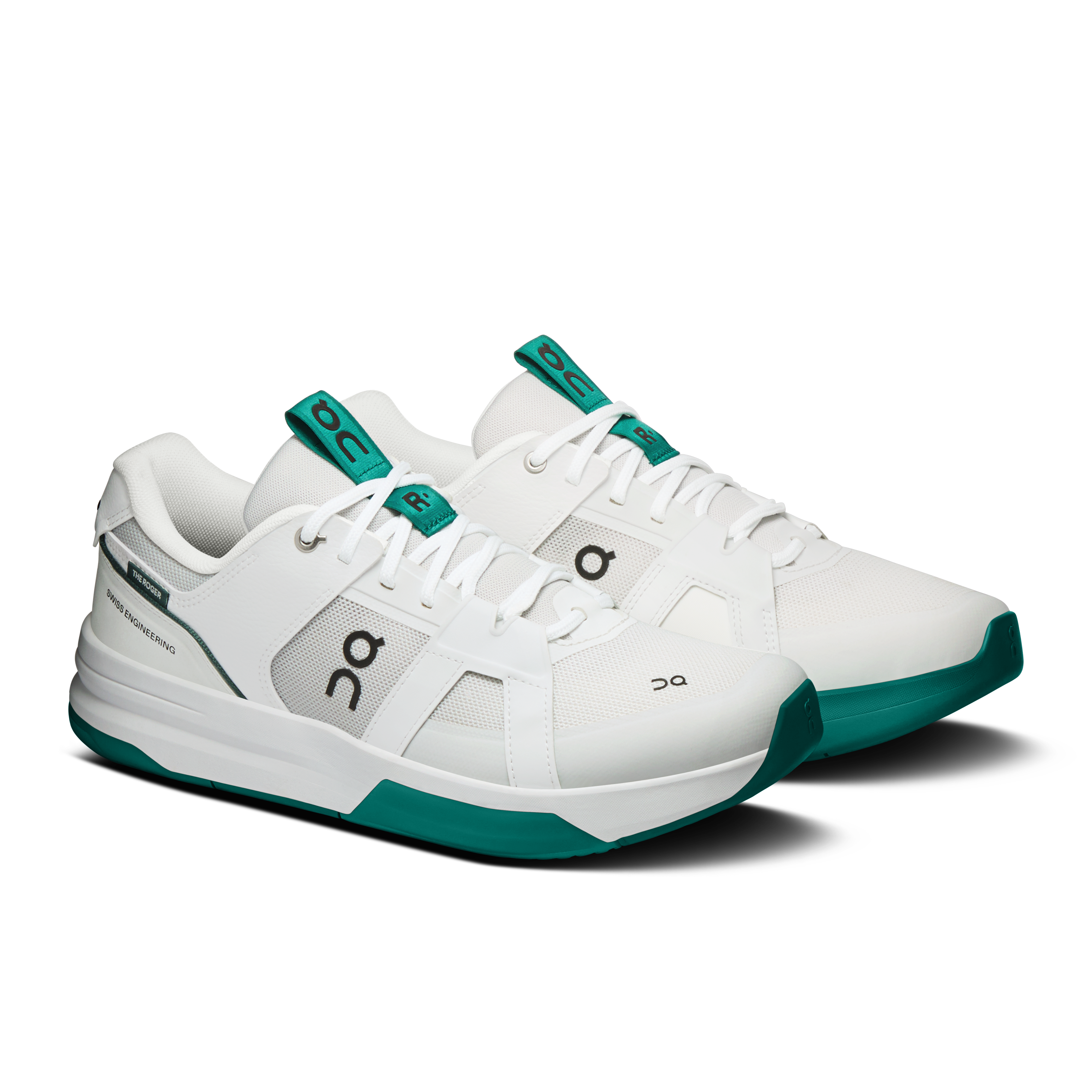 On THE ROGER Clubhouse Pro 2 White & Neem Men Tennis Shoes
