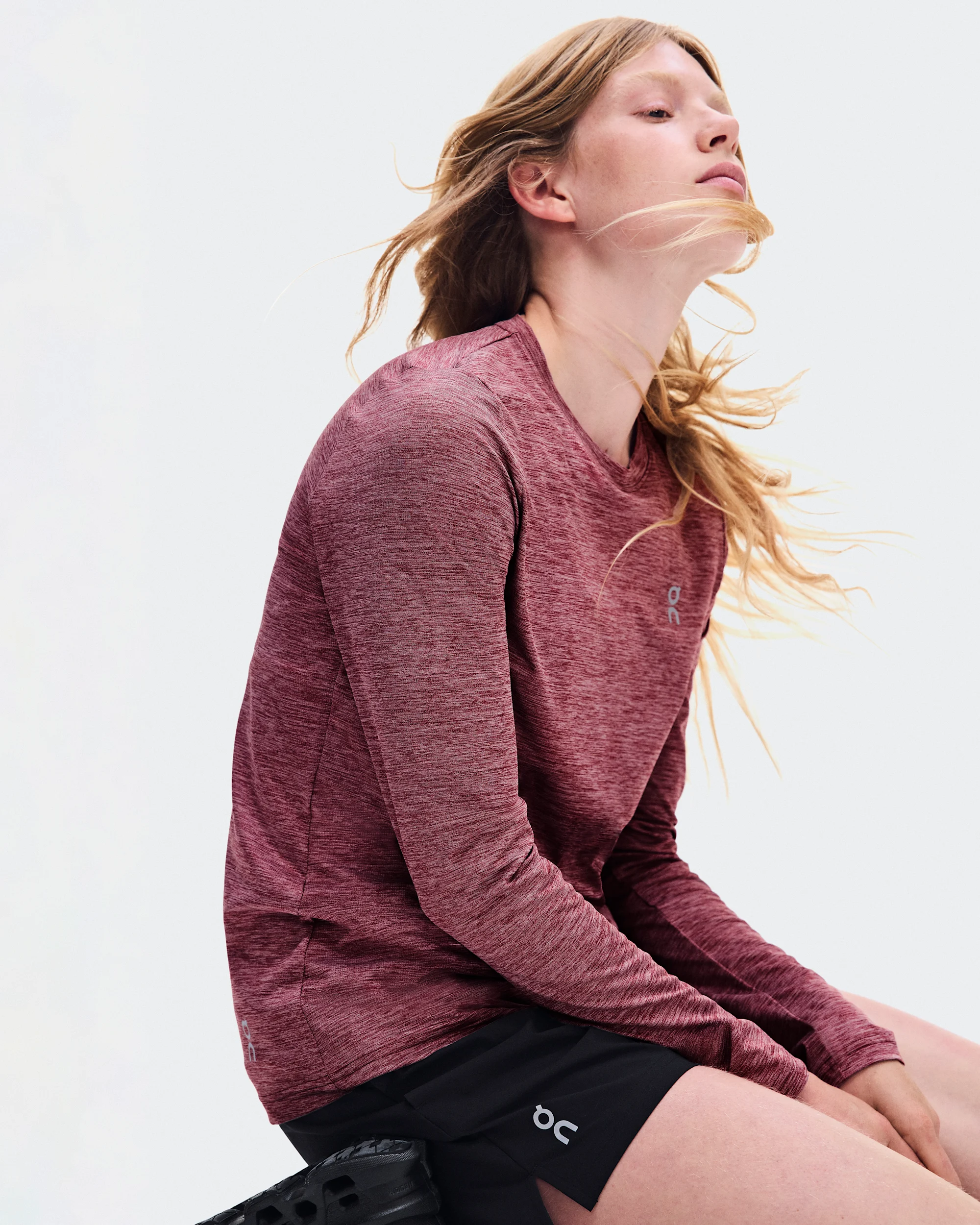 Women's Core Long-T Barberry - thumbnail 4