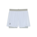 5" Performance 2/1 Shorts in White Glacier