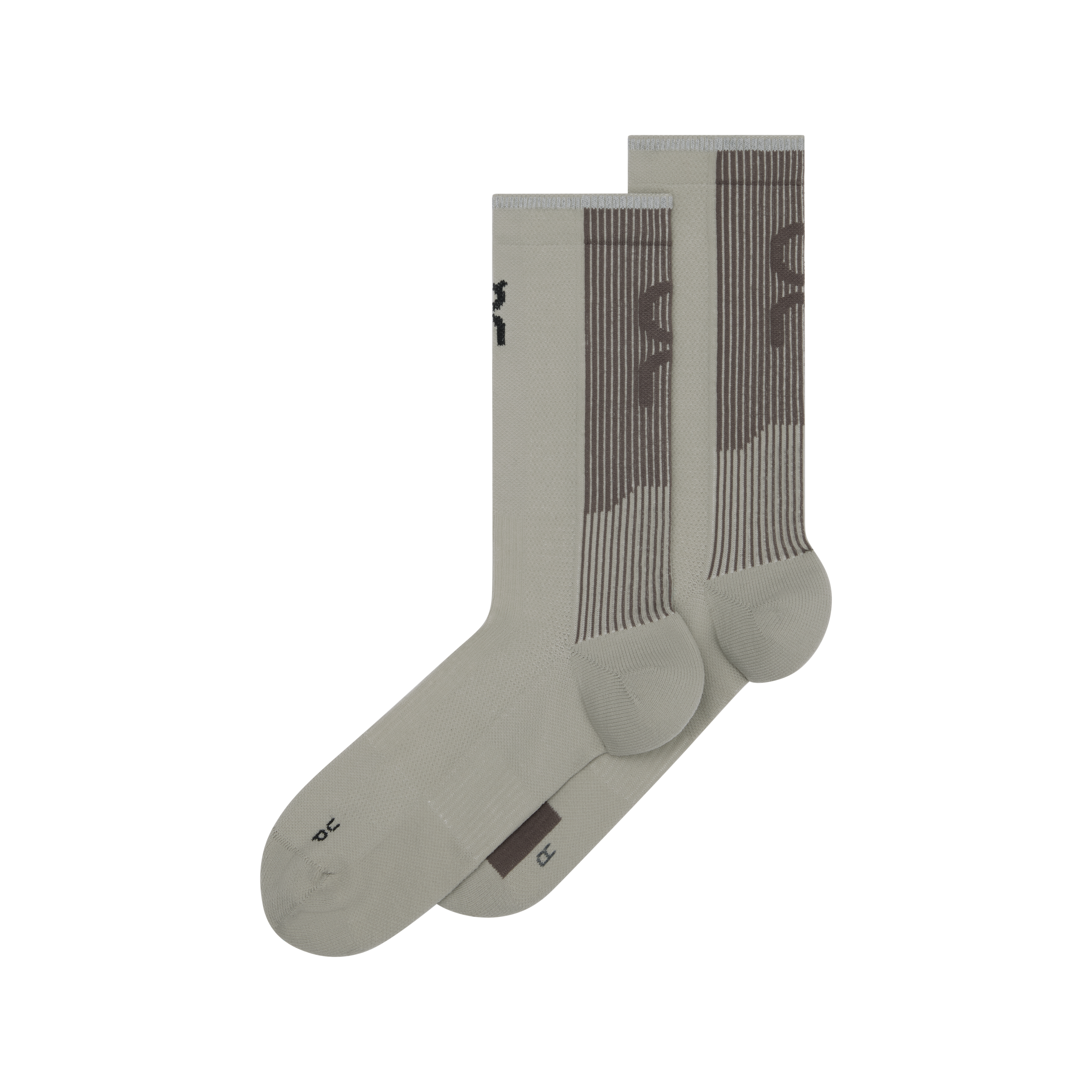 Performance Run Sock High in Brume/Clove