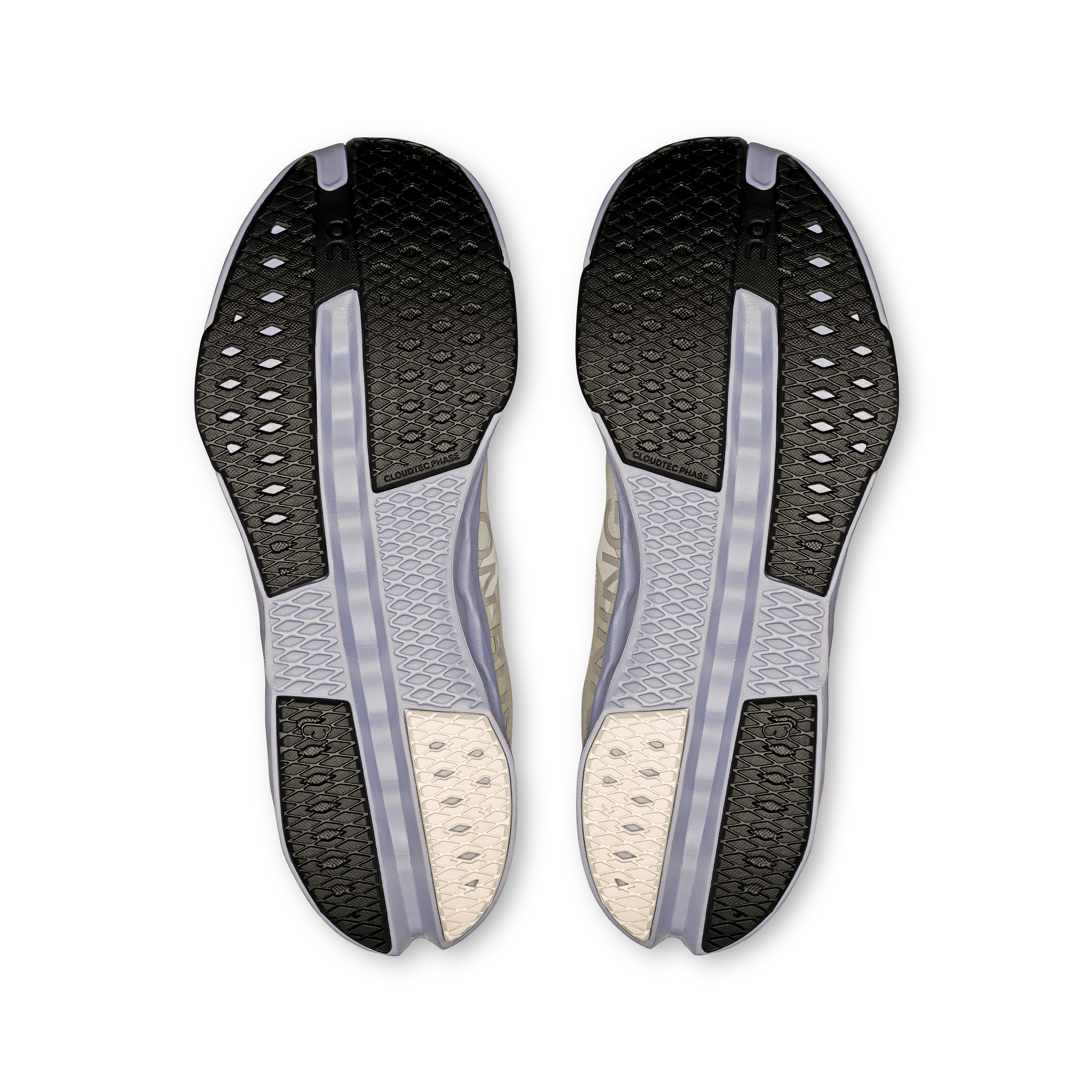 On Cloudsurfer Next Ivory & Nimbus Damen Strassenlauf Schuhe