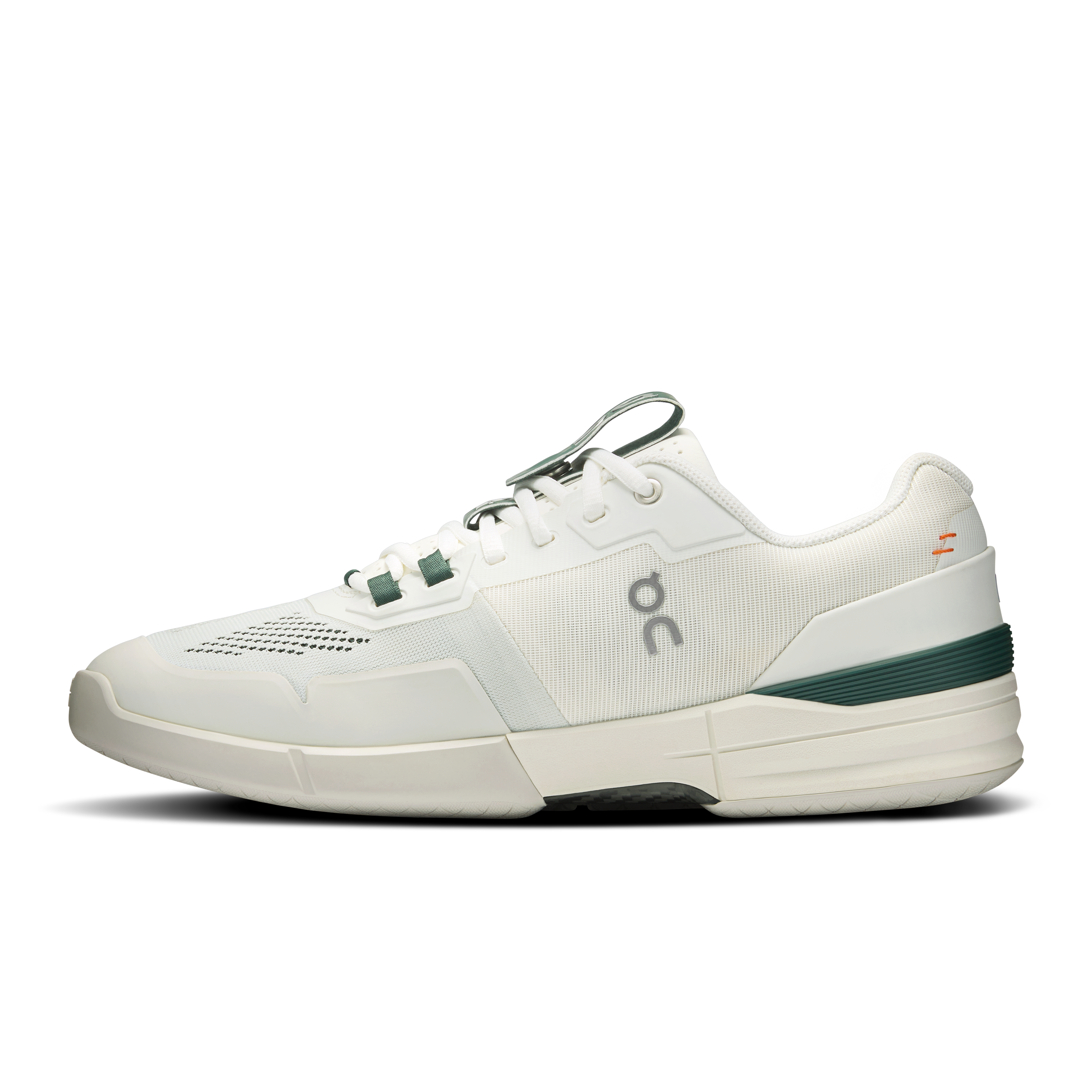 On THE ROGER Pro White & Evergreen Uomo Tennis Scarpe