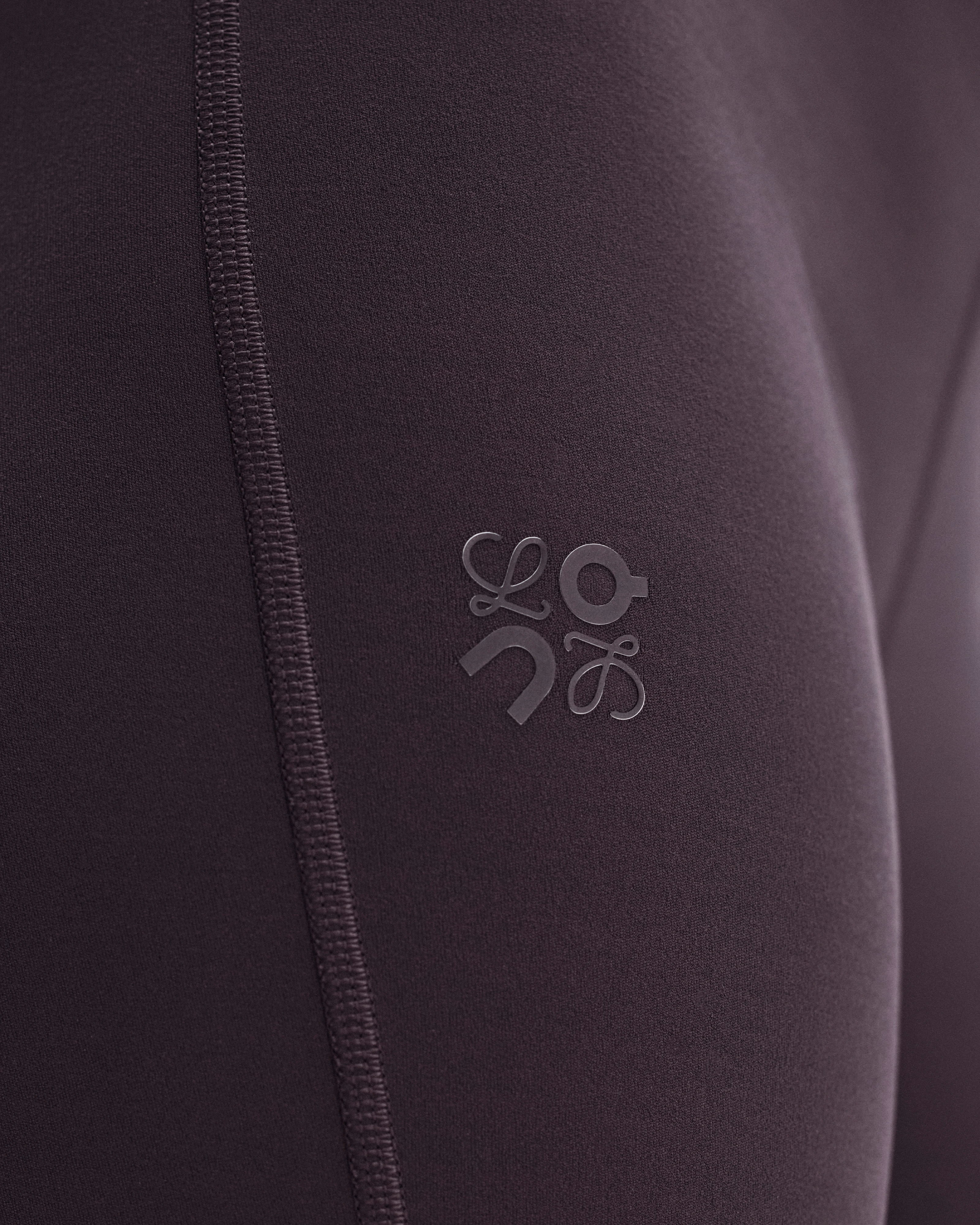 On Bootleg Trousers LOEWE Purple Women Pants