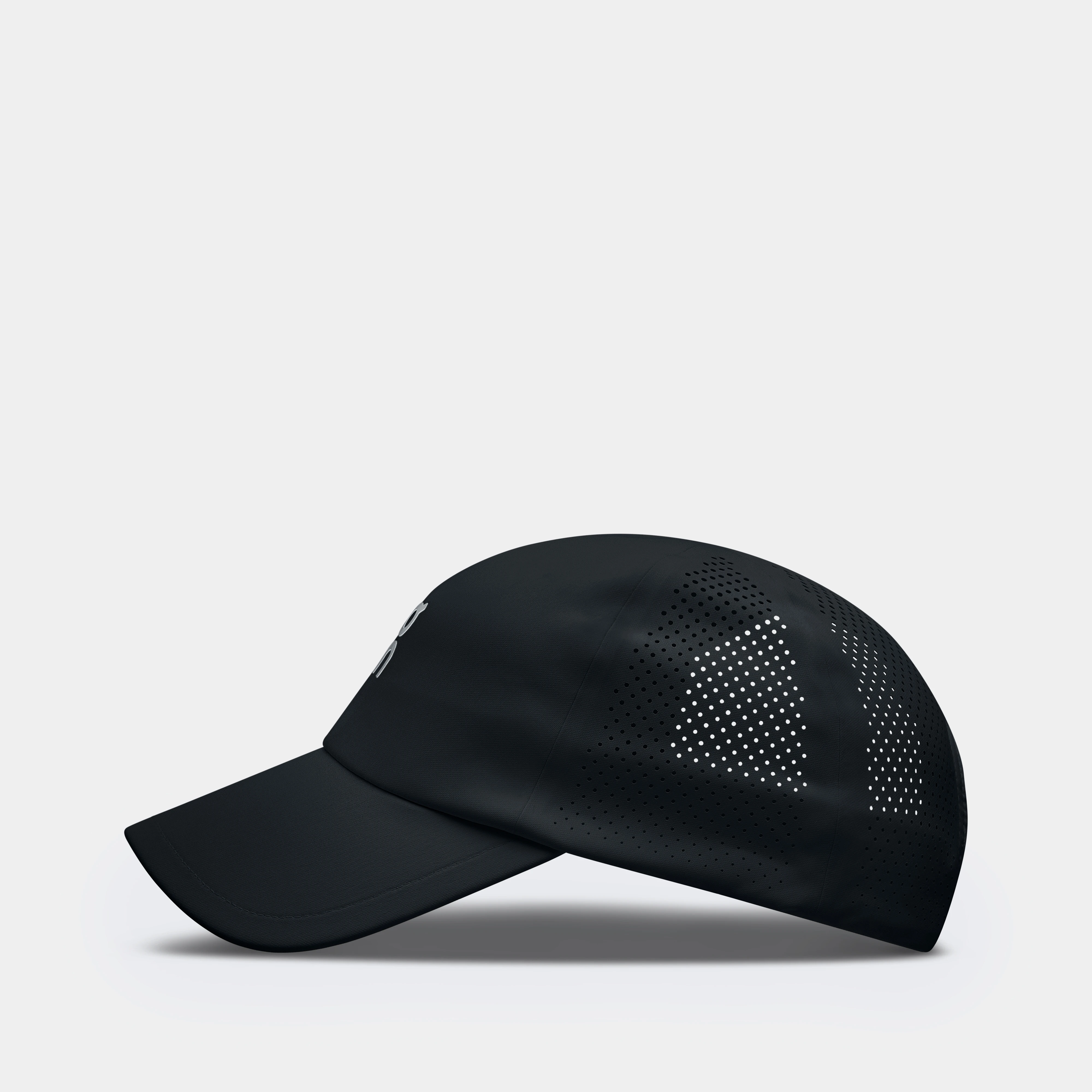 On Court Cap Black Unisex Unisex – Tennis, lightweight, ventilated Headwear