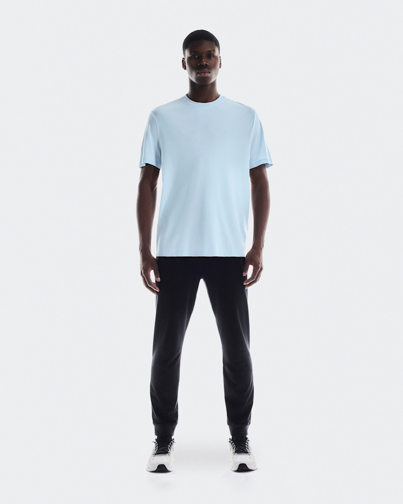 On Men's Focus-T Short-Sleeve Shirt in Arctic, Size: XXL, Polyester