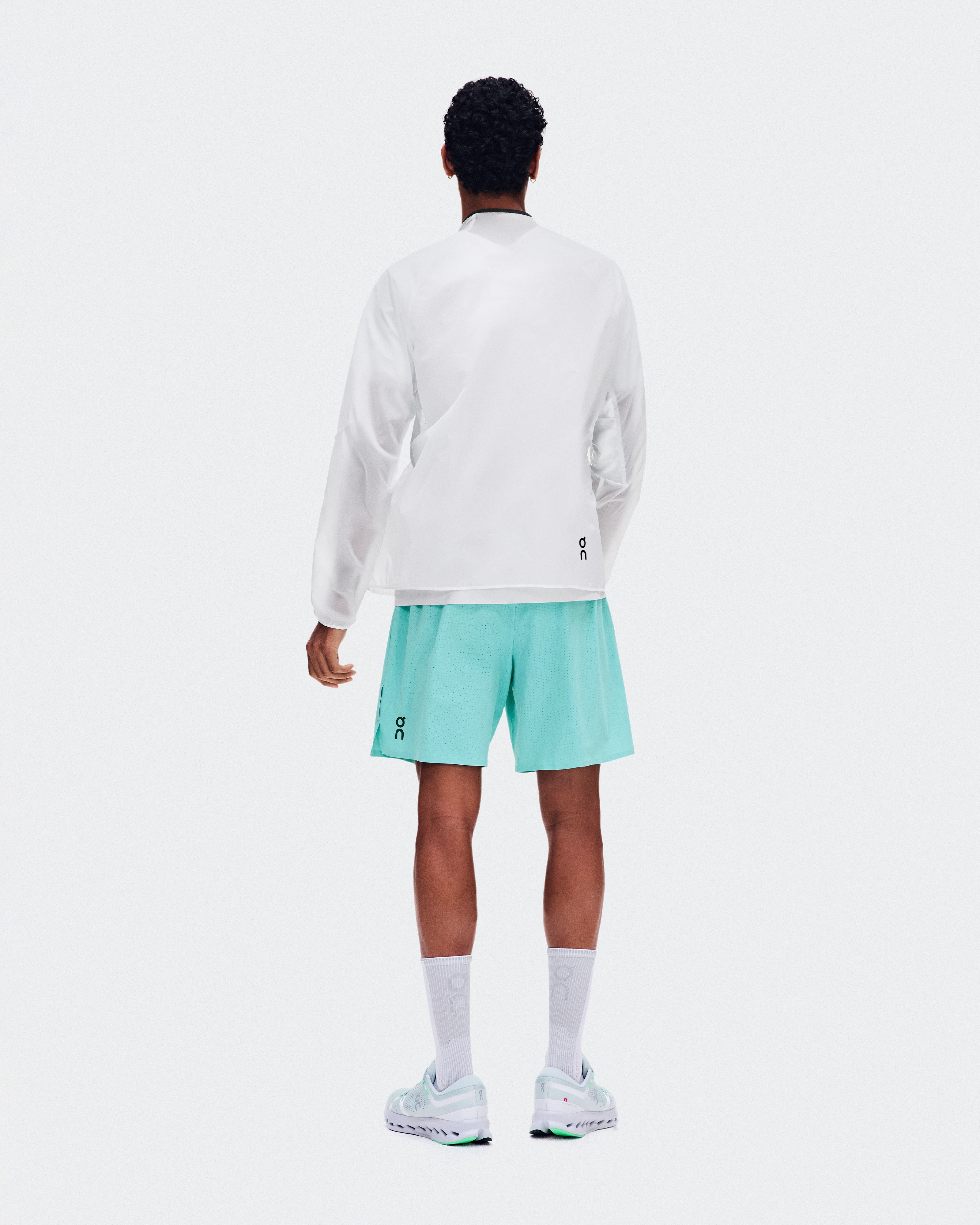 On 7" Performance Shorts Aquamarine Men Shorts