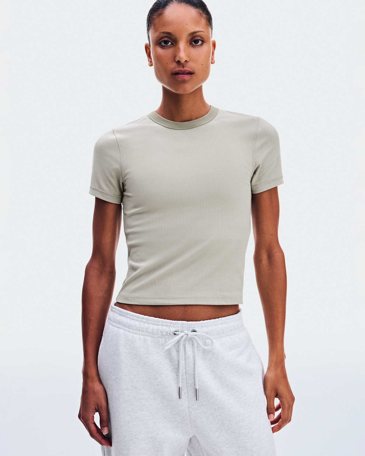 Women's All-Day Ribbed T-Shirt