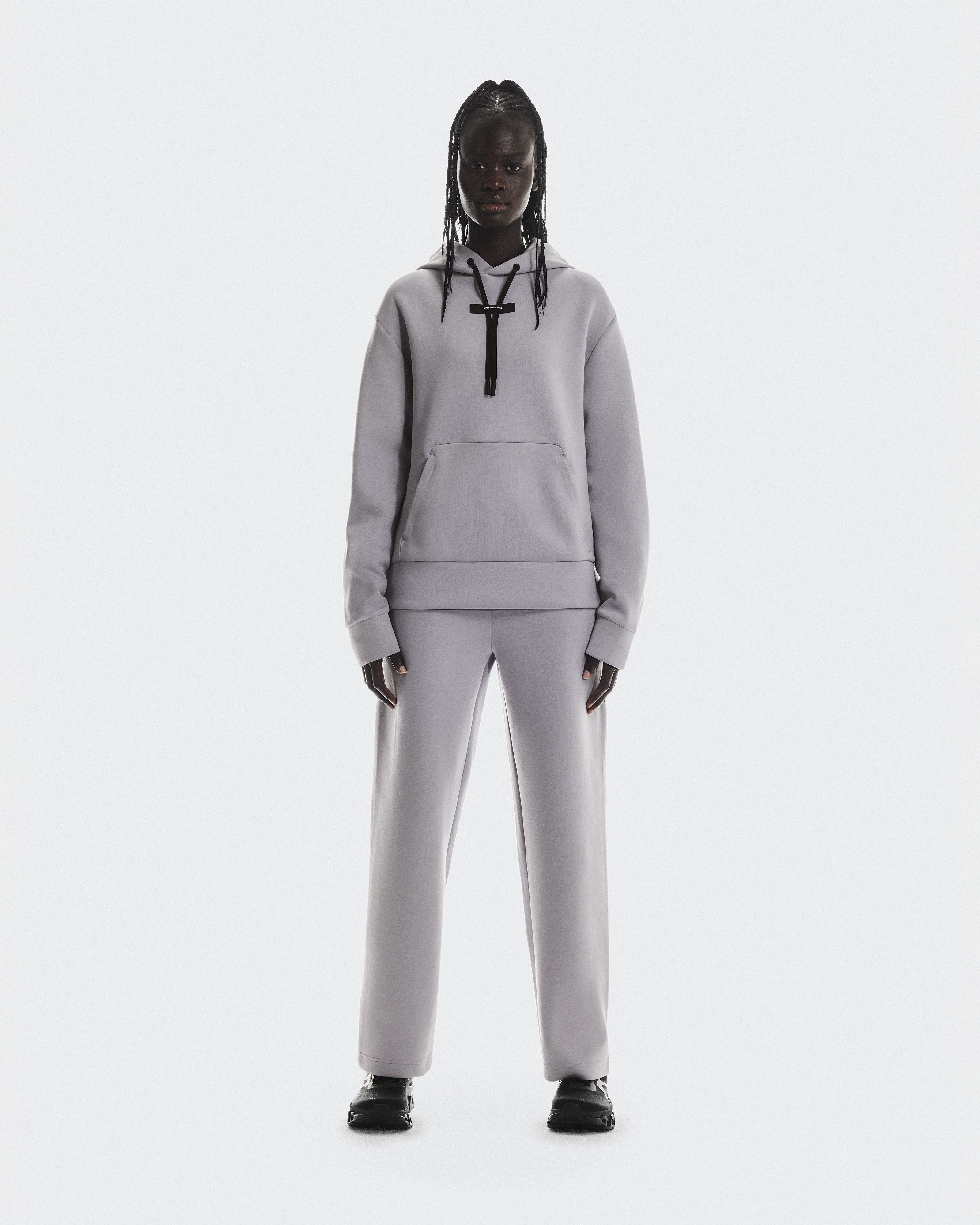 On Focus Tech Sweatpants pour Femme en Lilac, Taille: Large, Polyester