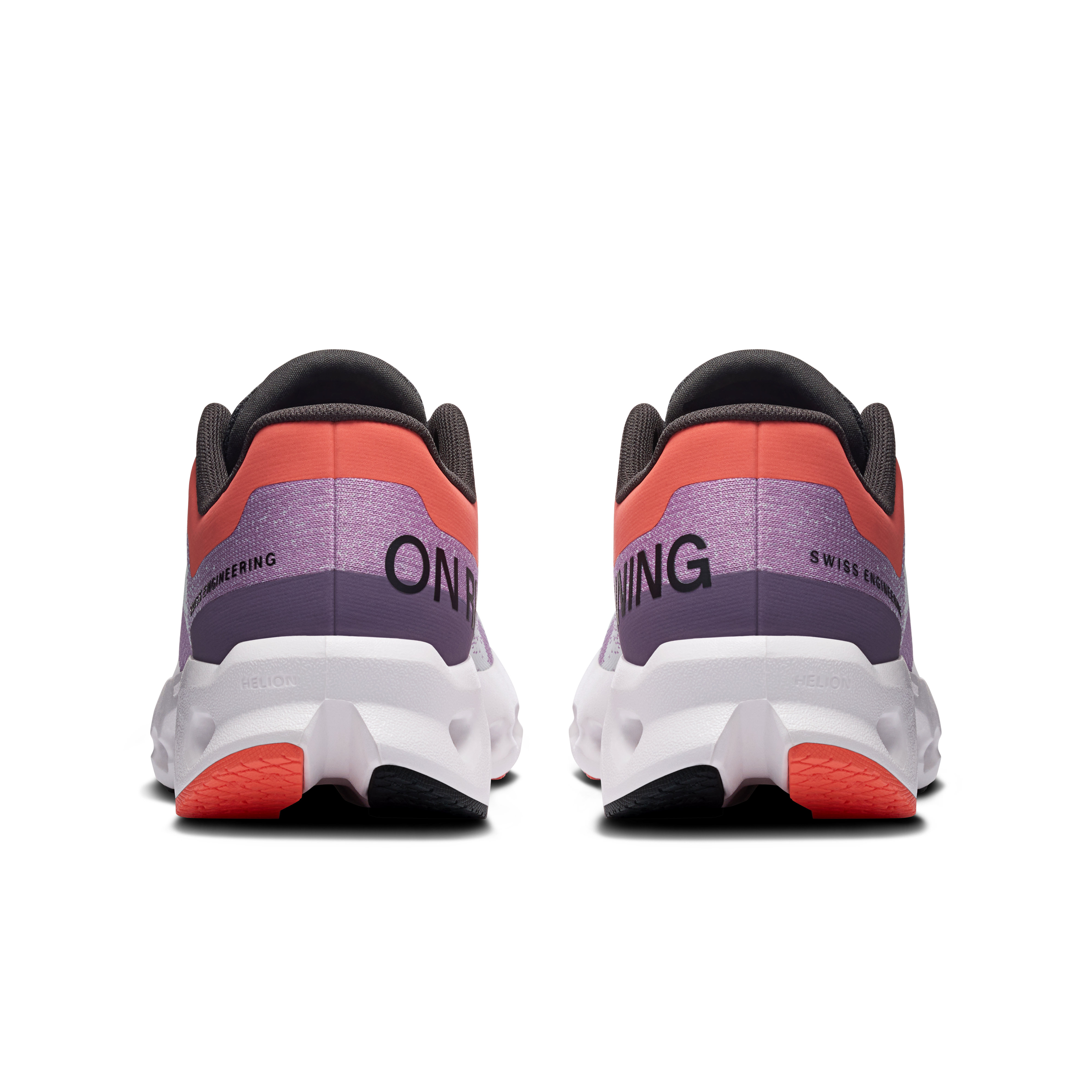 On Cloudsurfer Youth Crimson & Sakura Ados Running sur route Chaussures