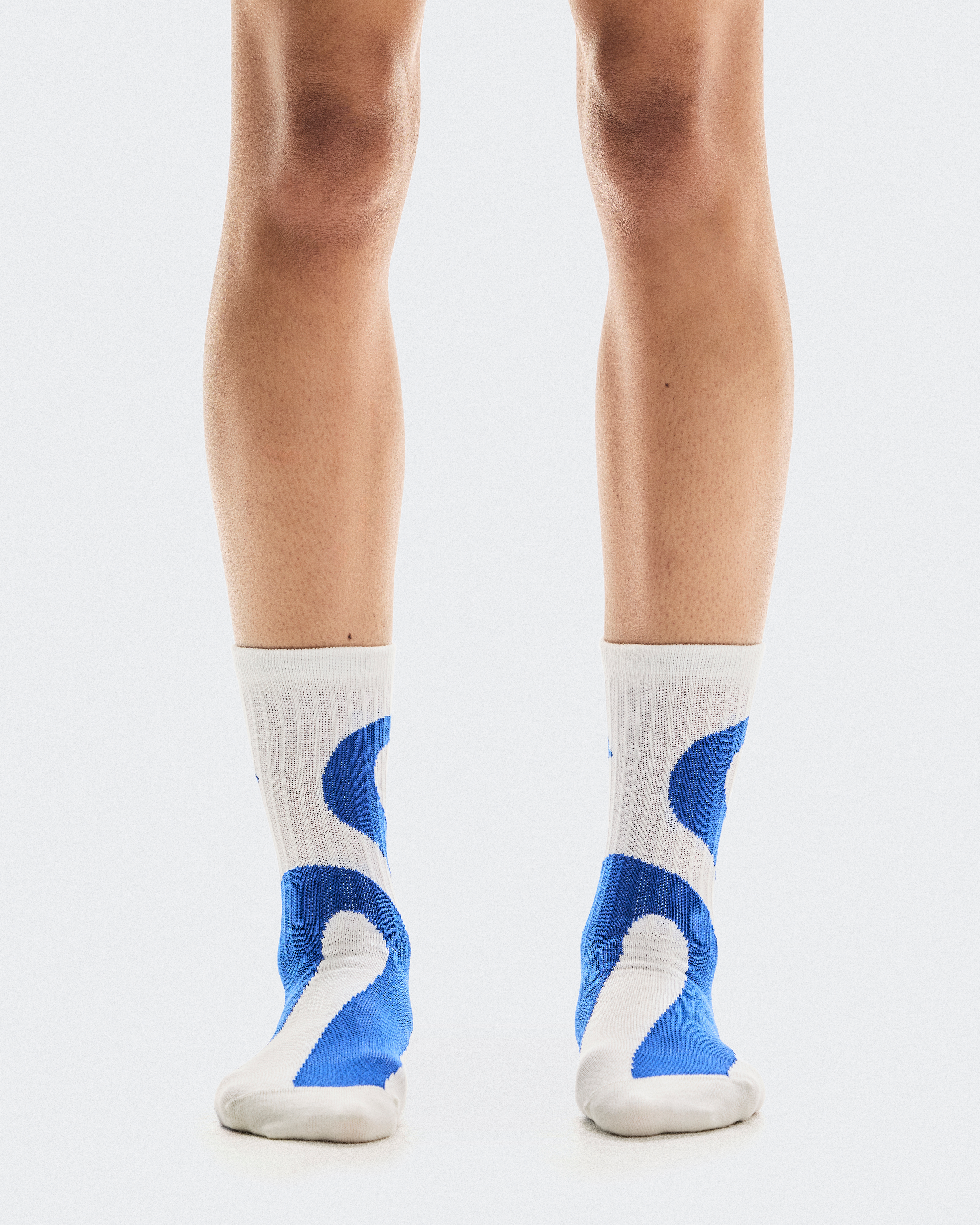 Liquid Logo Sock High 2PUnisex / Ivory | Flame / 35 - 38.5