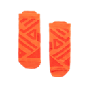 Performance Low Sock in Flame/Spice