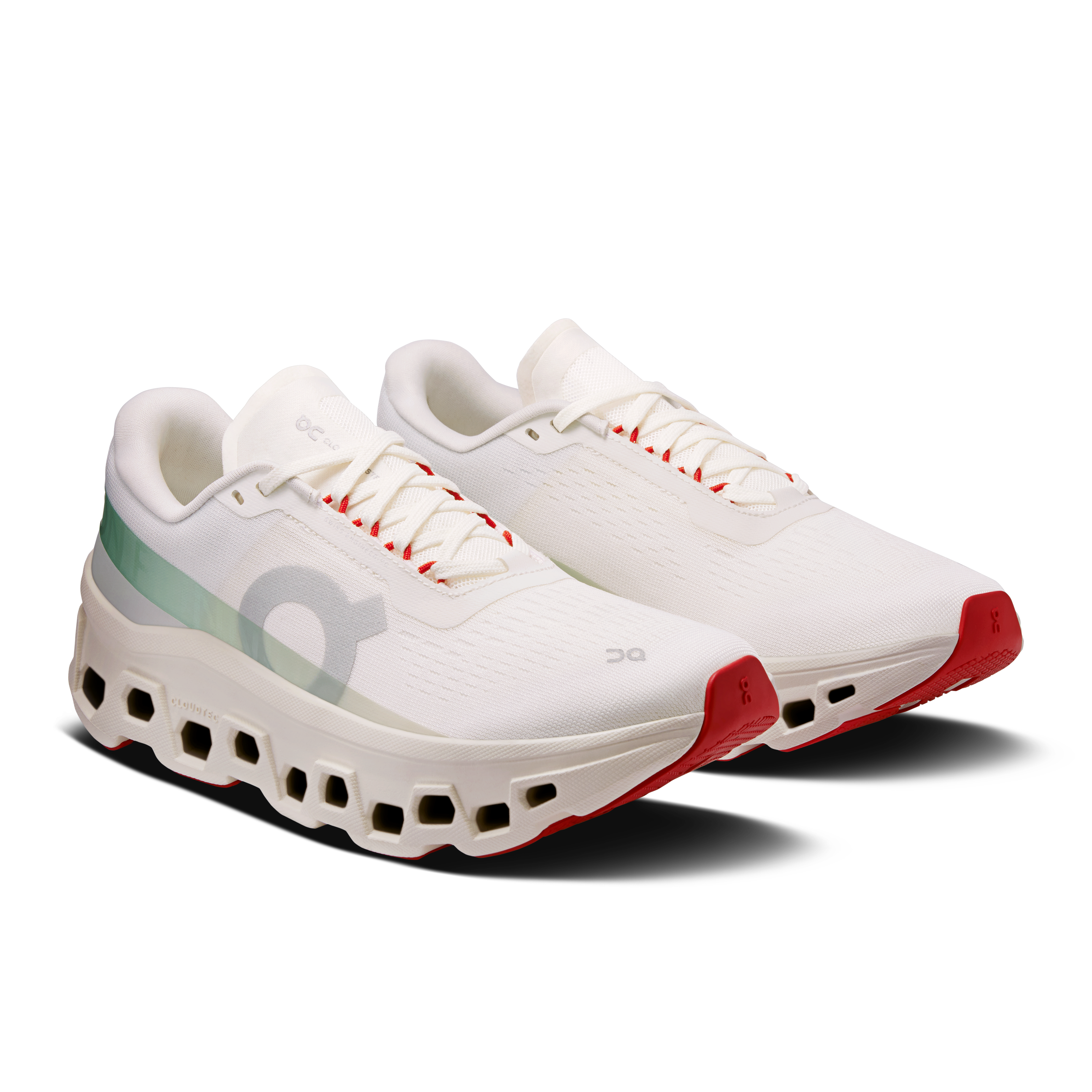 On Cloudmonster 1 Ivory & Creek Femme Active Life Chaussures