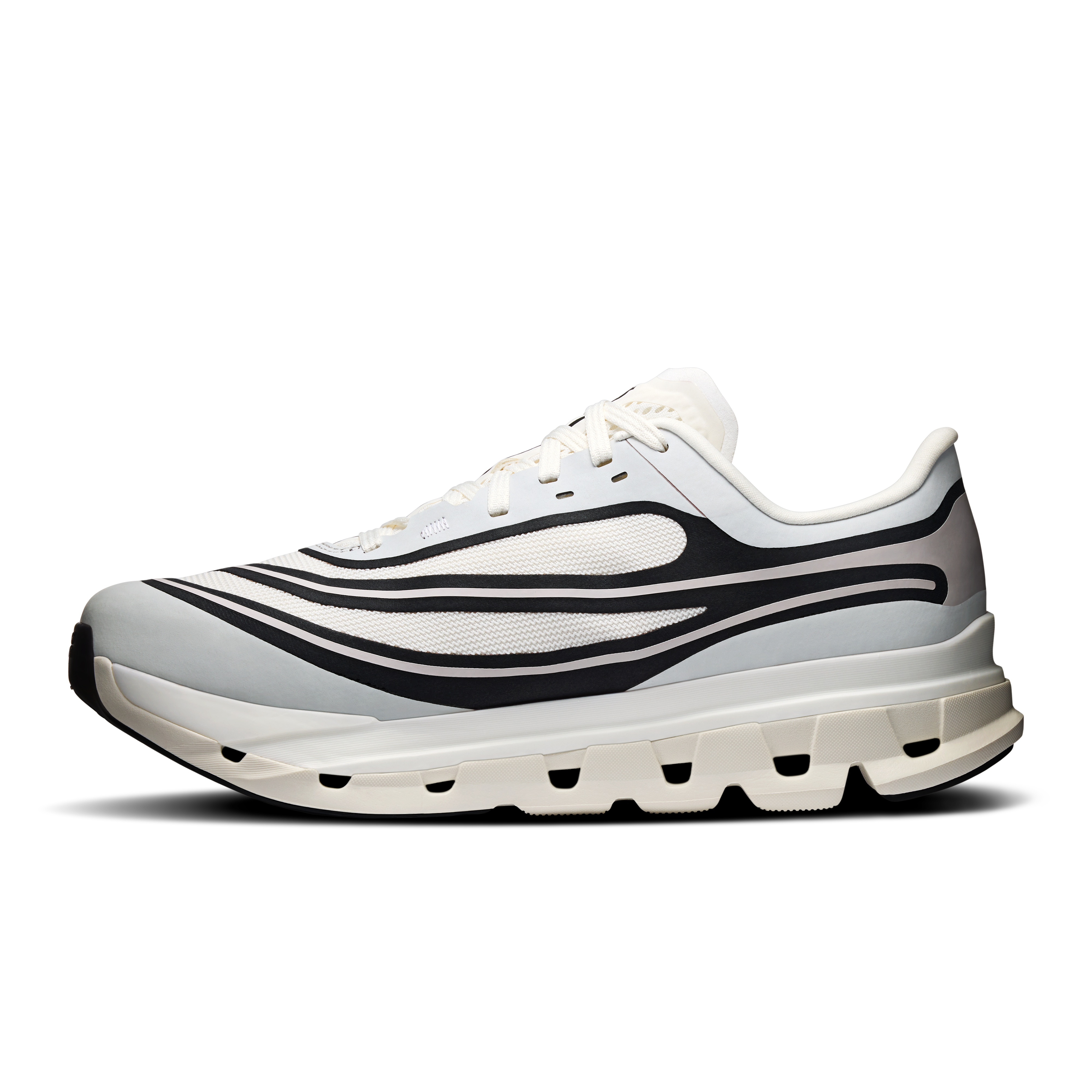 On Cloudflow 5 AD Ivory & Black Men Active life Shoes