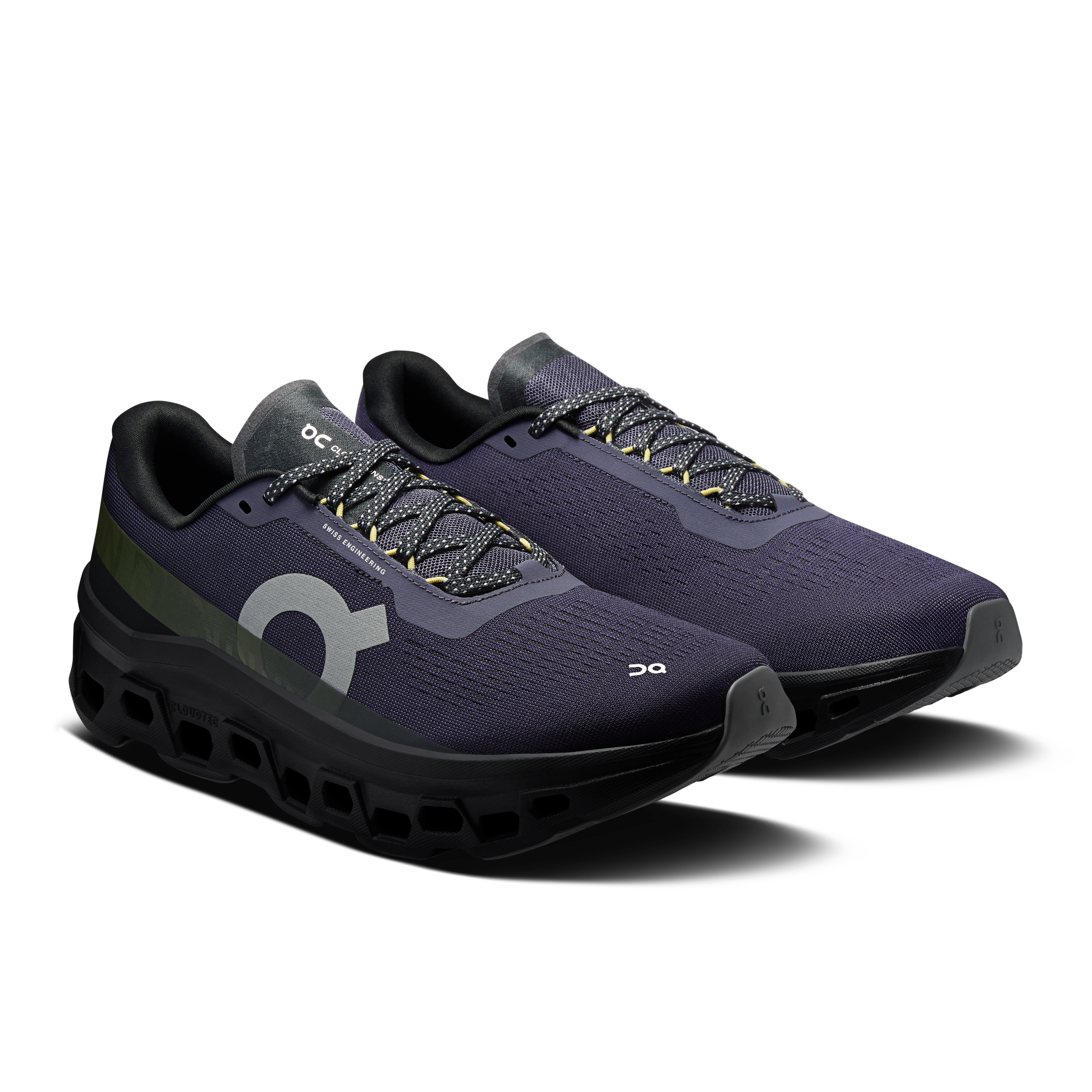 On Cloudmonster 1 Flint & Black Homme Active Life Chaussures