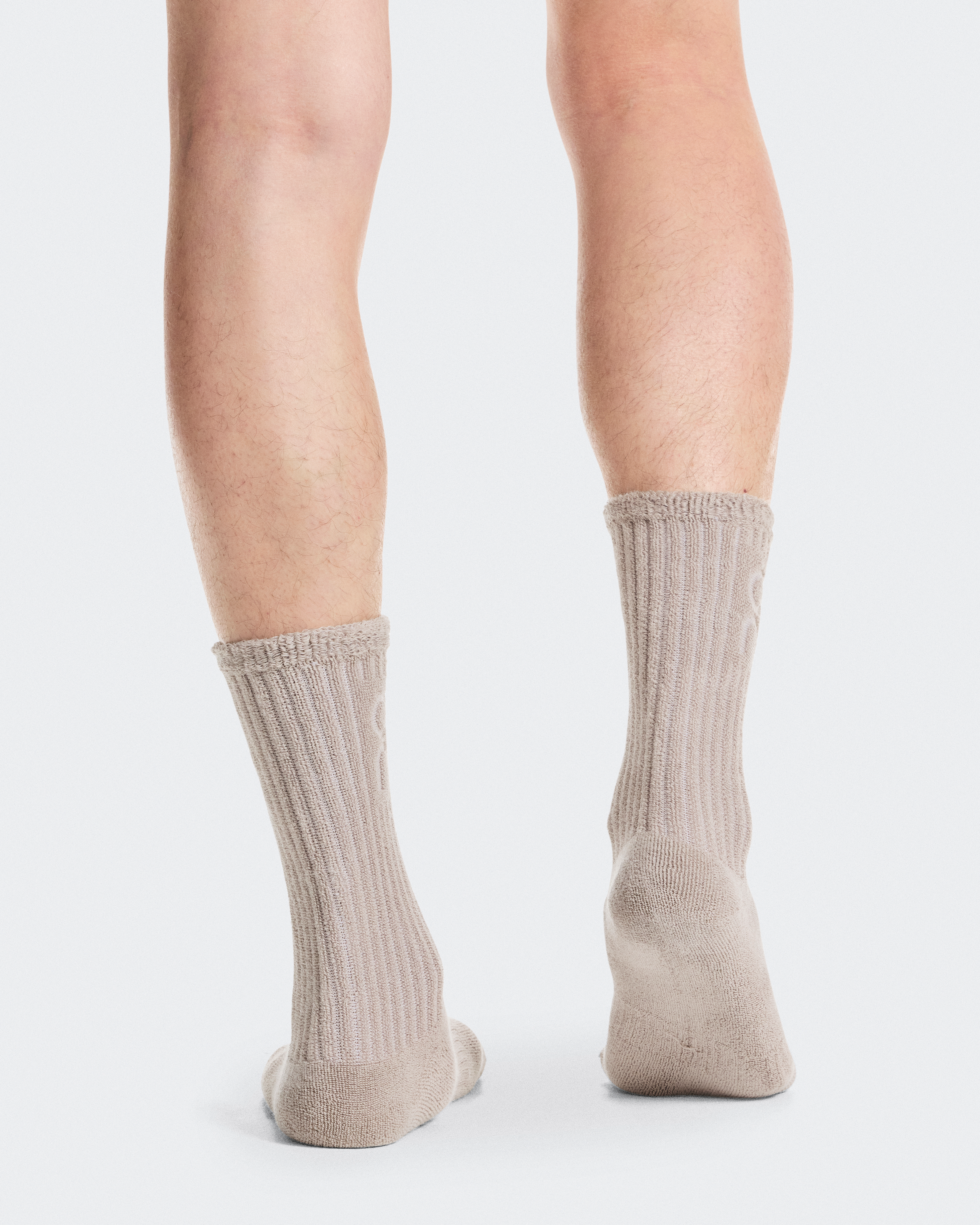 Terry Sock HighUnisex / Fog / 47 - 49