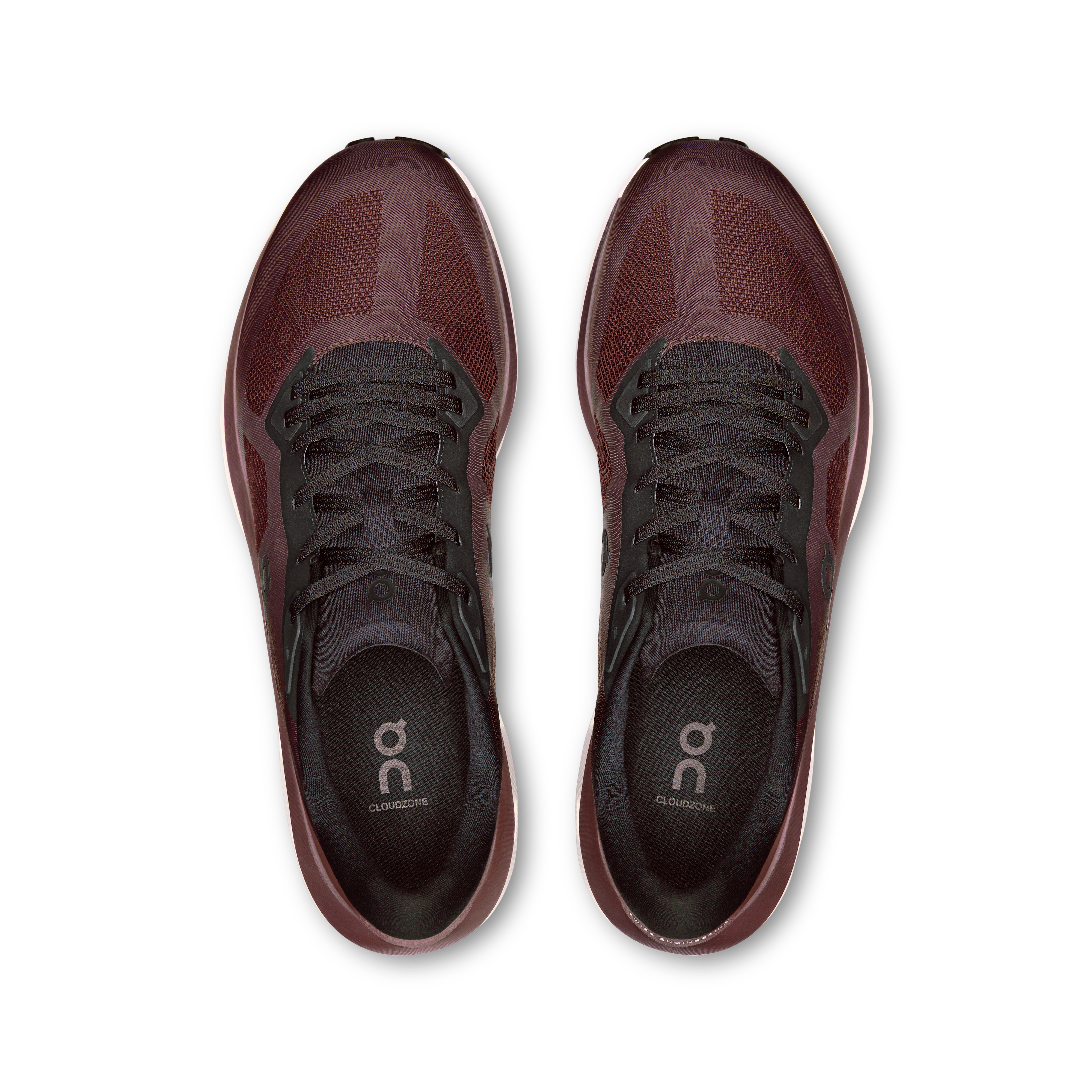 On Cloudzone Mulberry & Black Hombre Vida activa Calzado