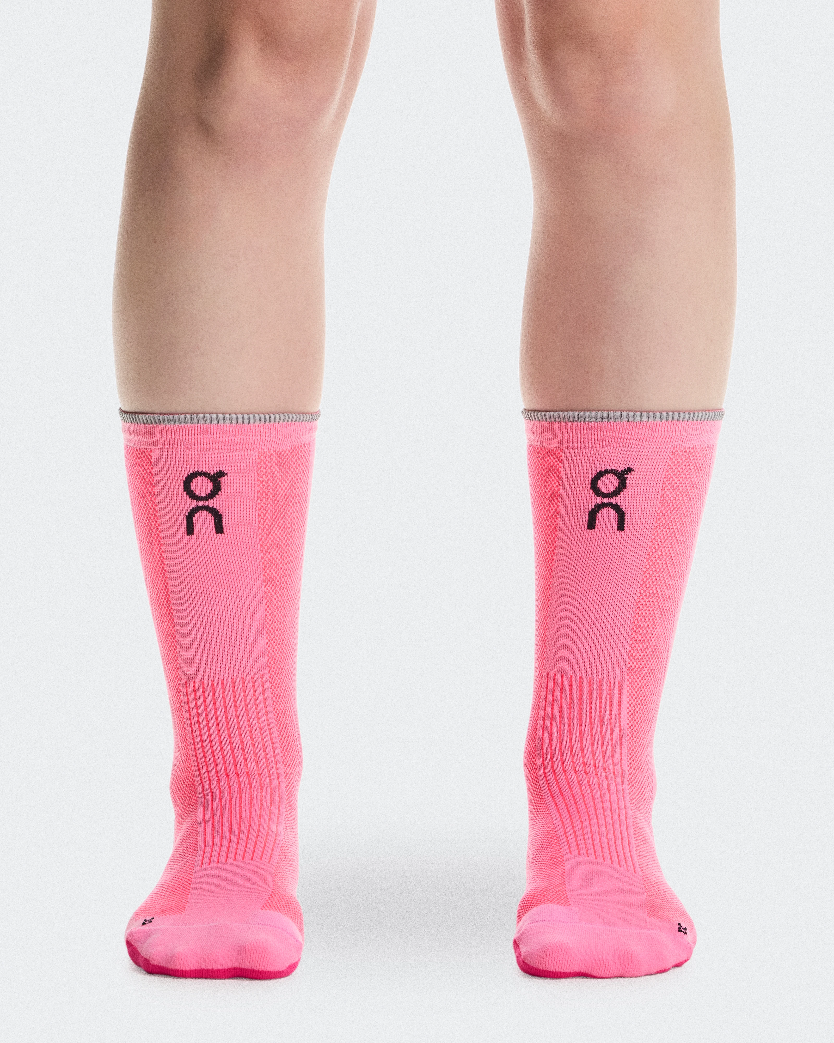 On Elite Run Sock High Raspberry & Pink Unisex Socks
