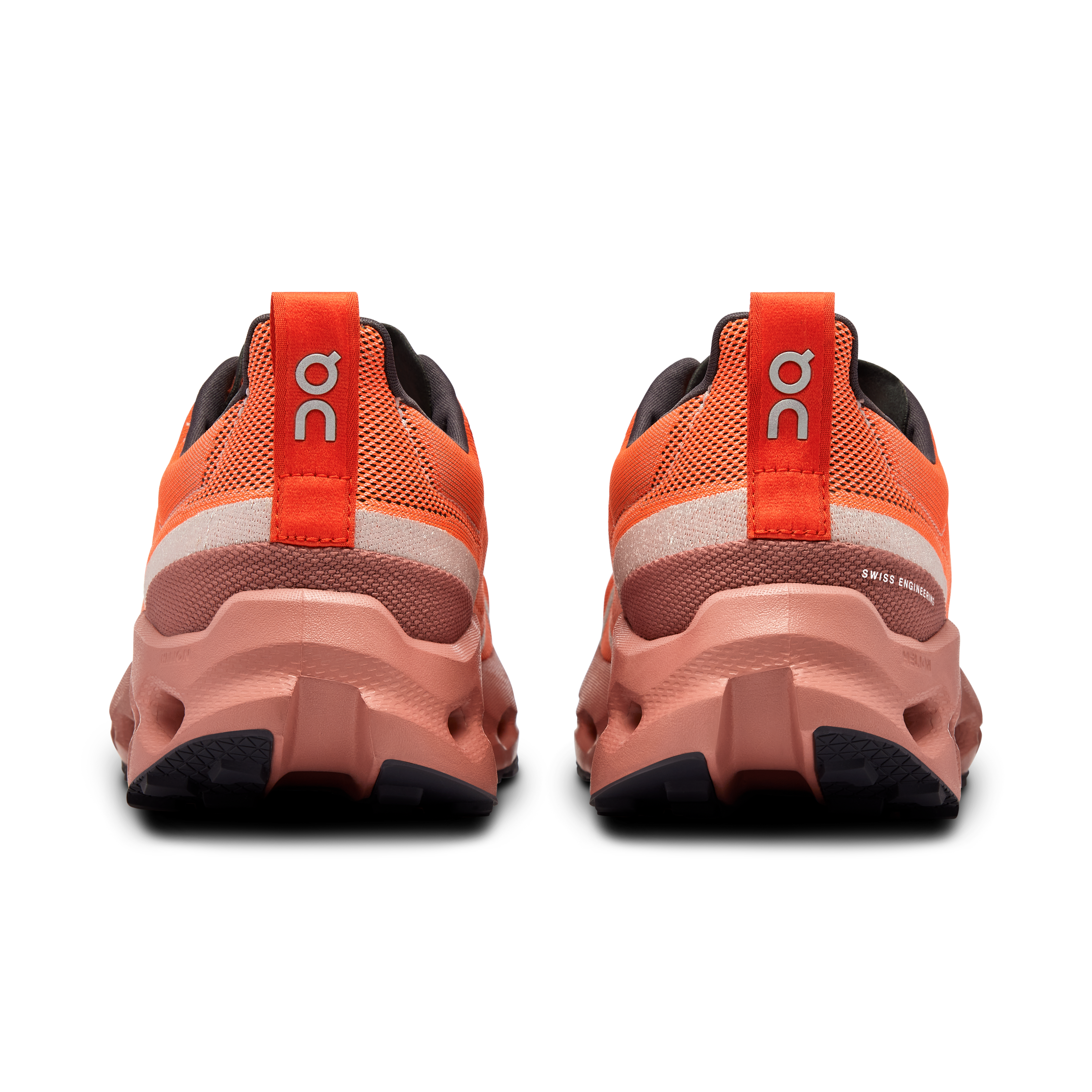 On Cloudsurfer Trail Flame & Dustrose Hombre Trail running Calzado