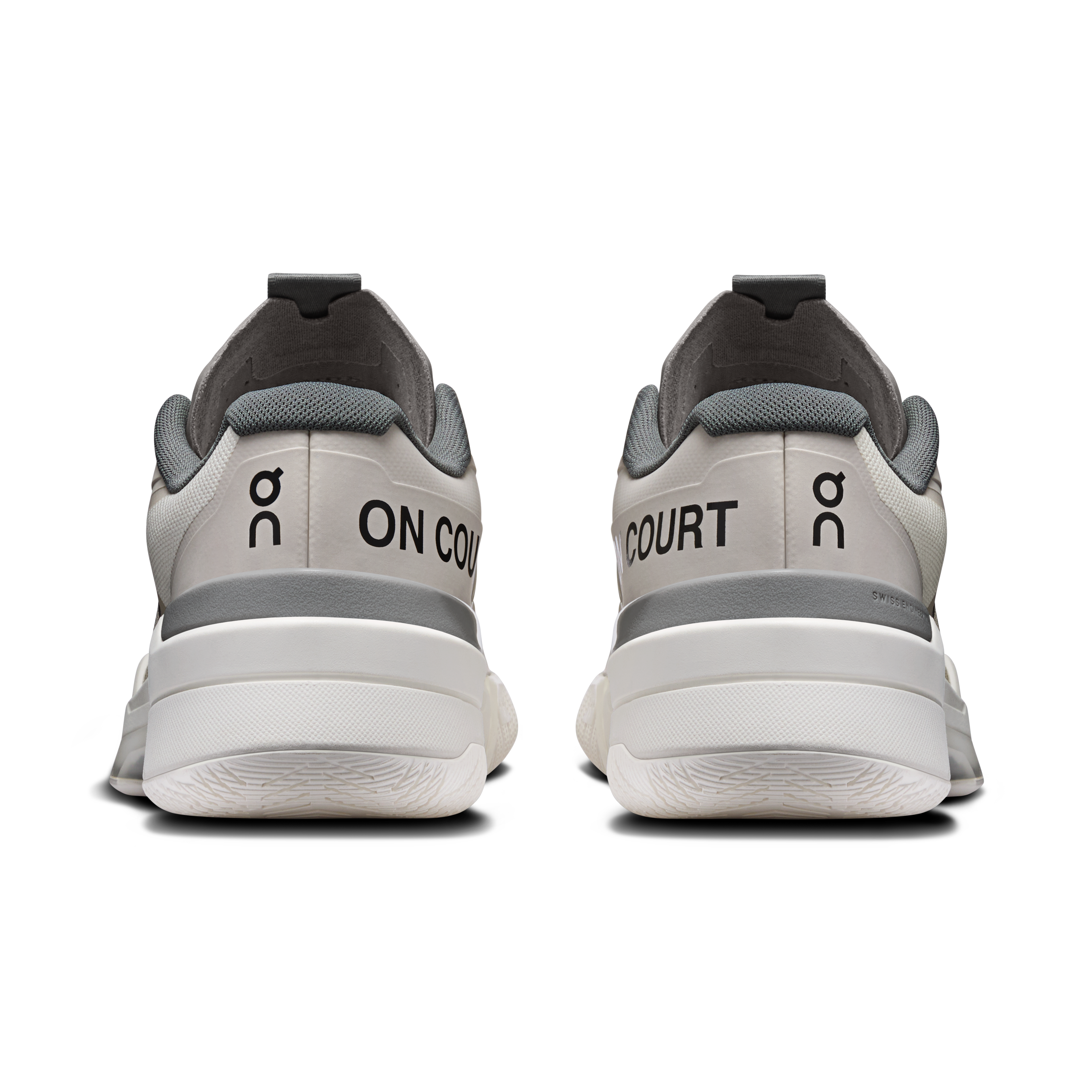 On THE ROGER Pro Fire Pearl & Ivory Men Tennis Shoes