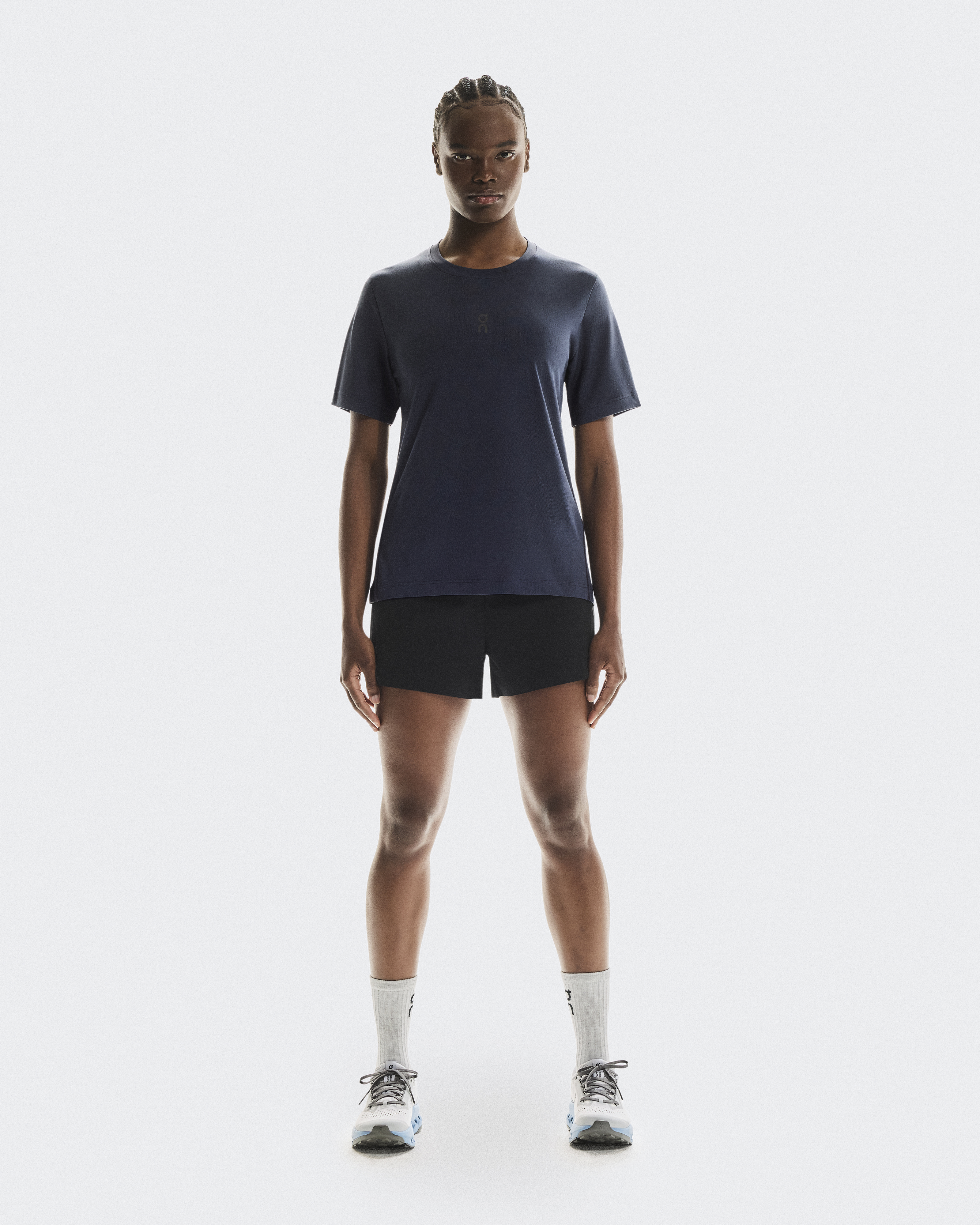 On Trail-T, Navy, Women