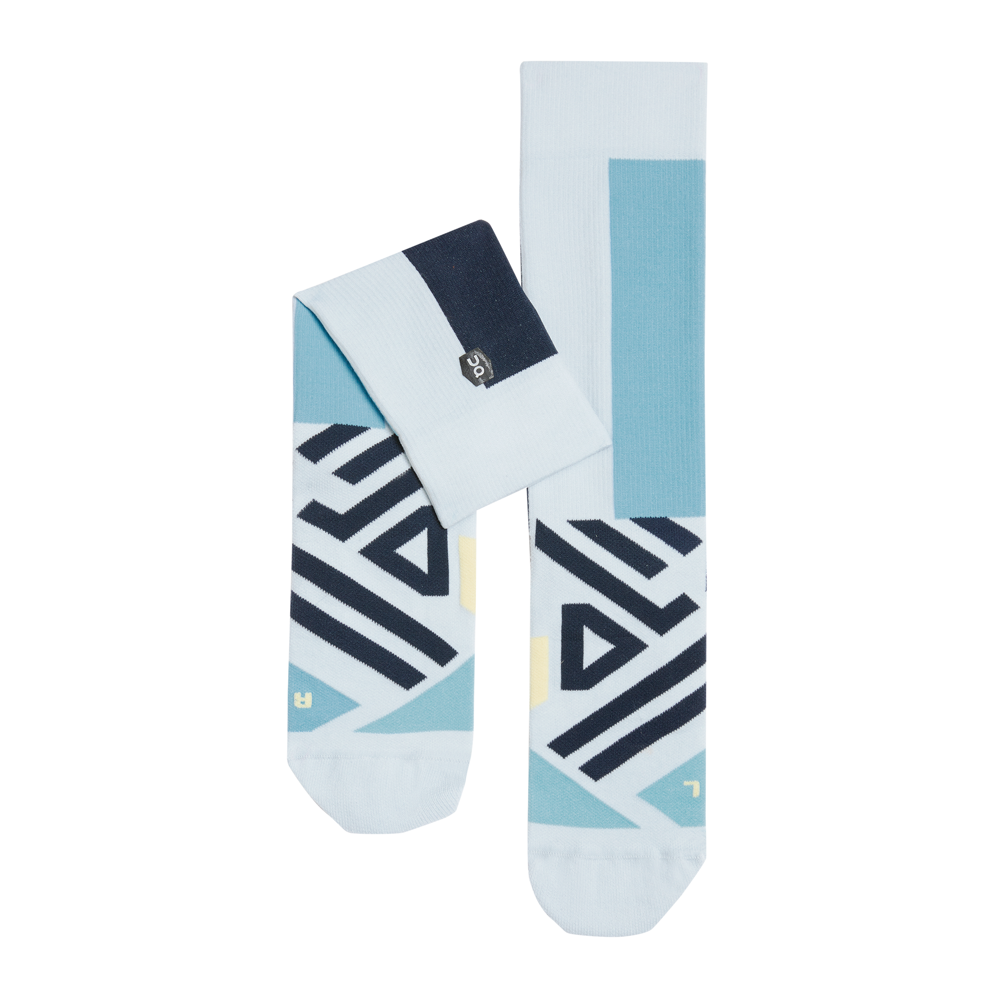 Performance High Sock in Hail/Wash