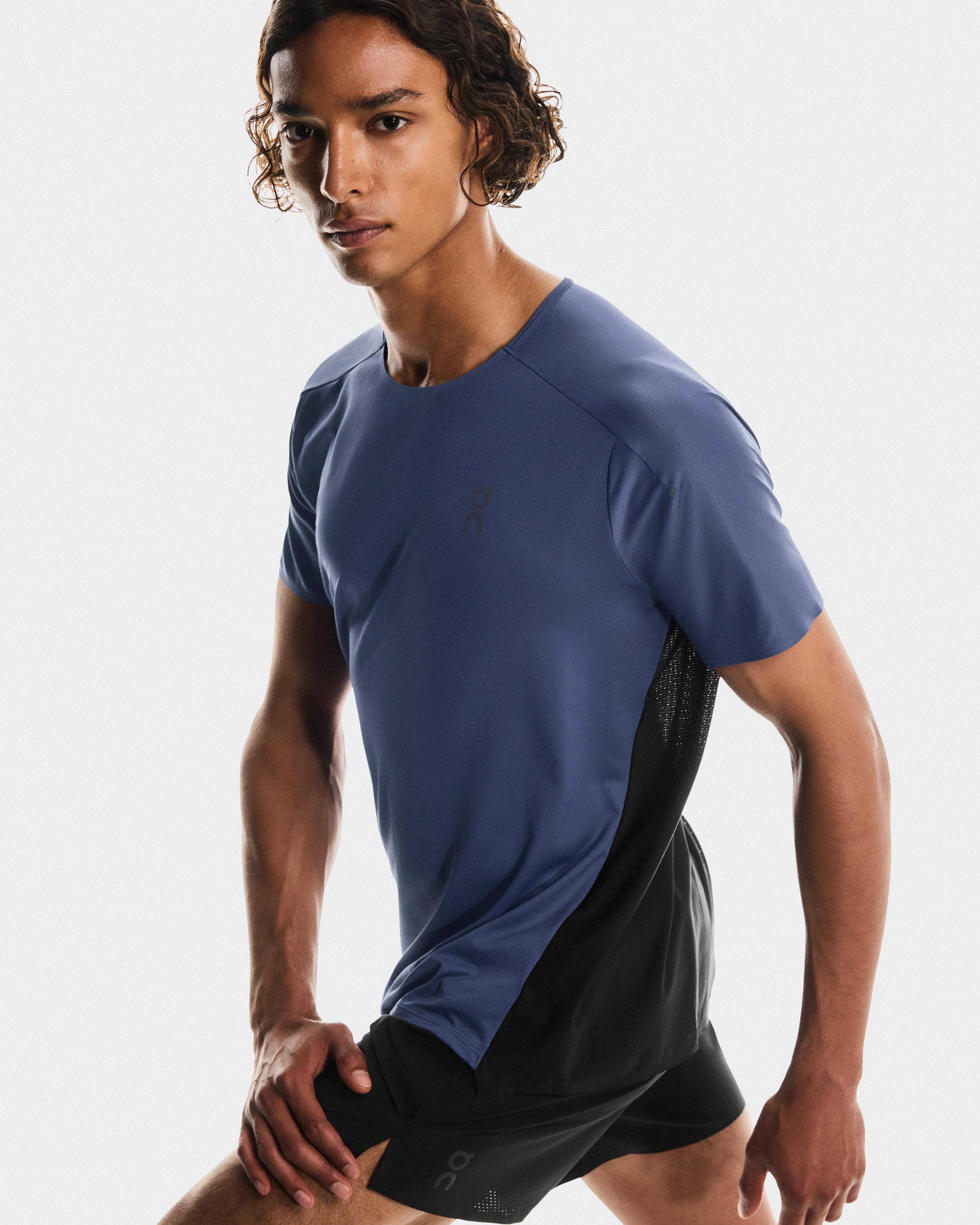 On Performance-T Acai & Black Men Tops and t-shirts