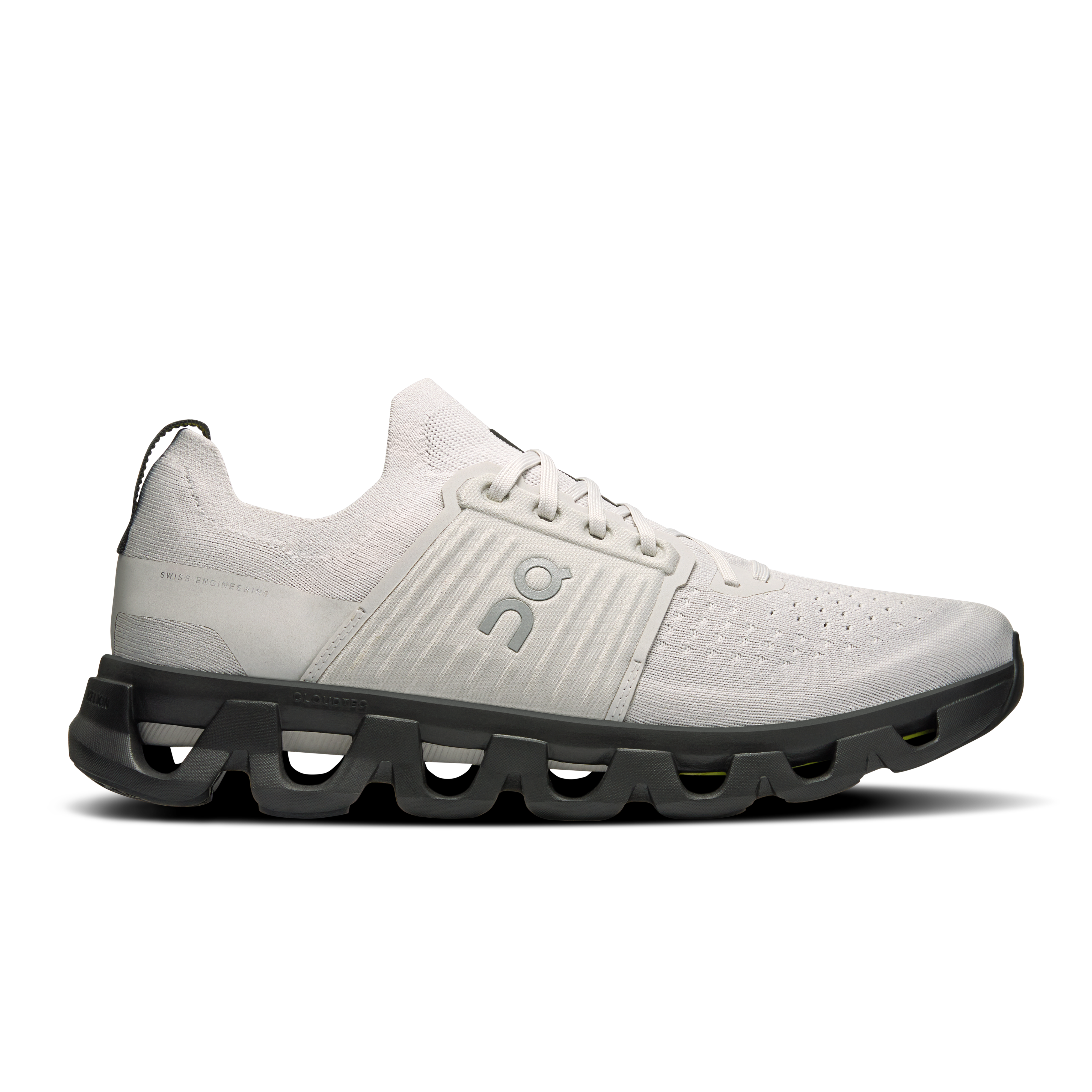 On Cloudswift 4 Grey Black Men Men – Road running, Helion™ superfoam, responsive ride Shoes