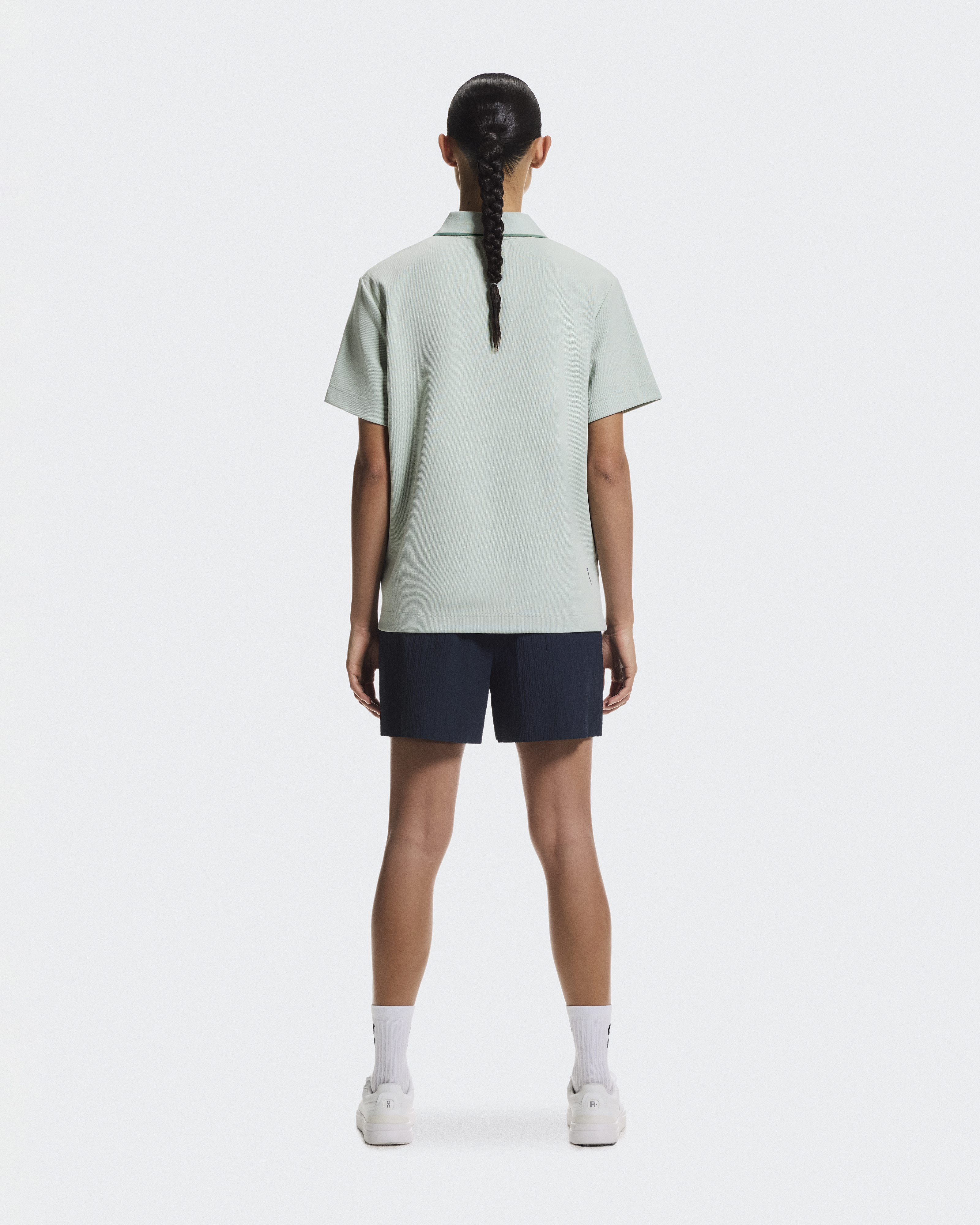 Women's Courtside Polo | Green | On Belgium