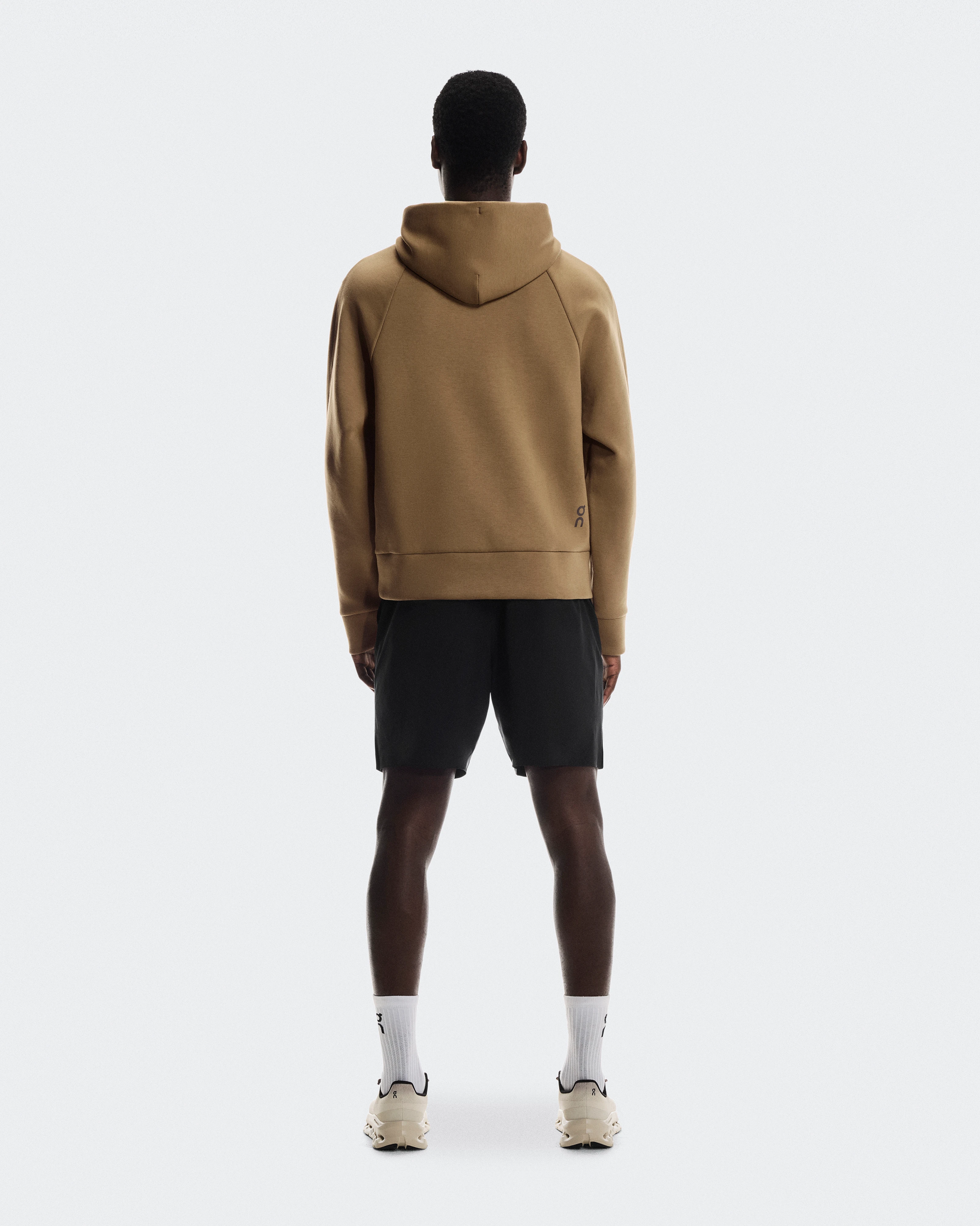 On Focus Tech Hoodie Nutmeg Men Hoodies and sweatshirts