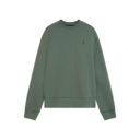 Focus Tech Crew Hoodie in Olive