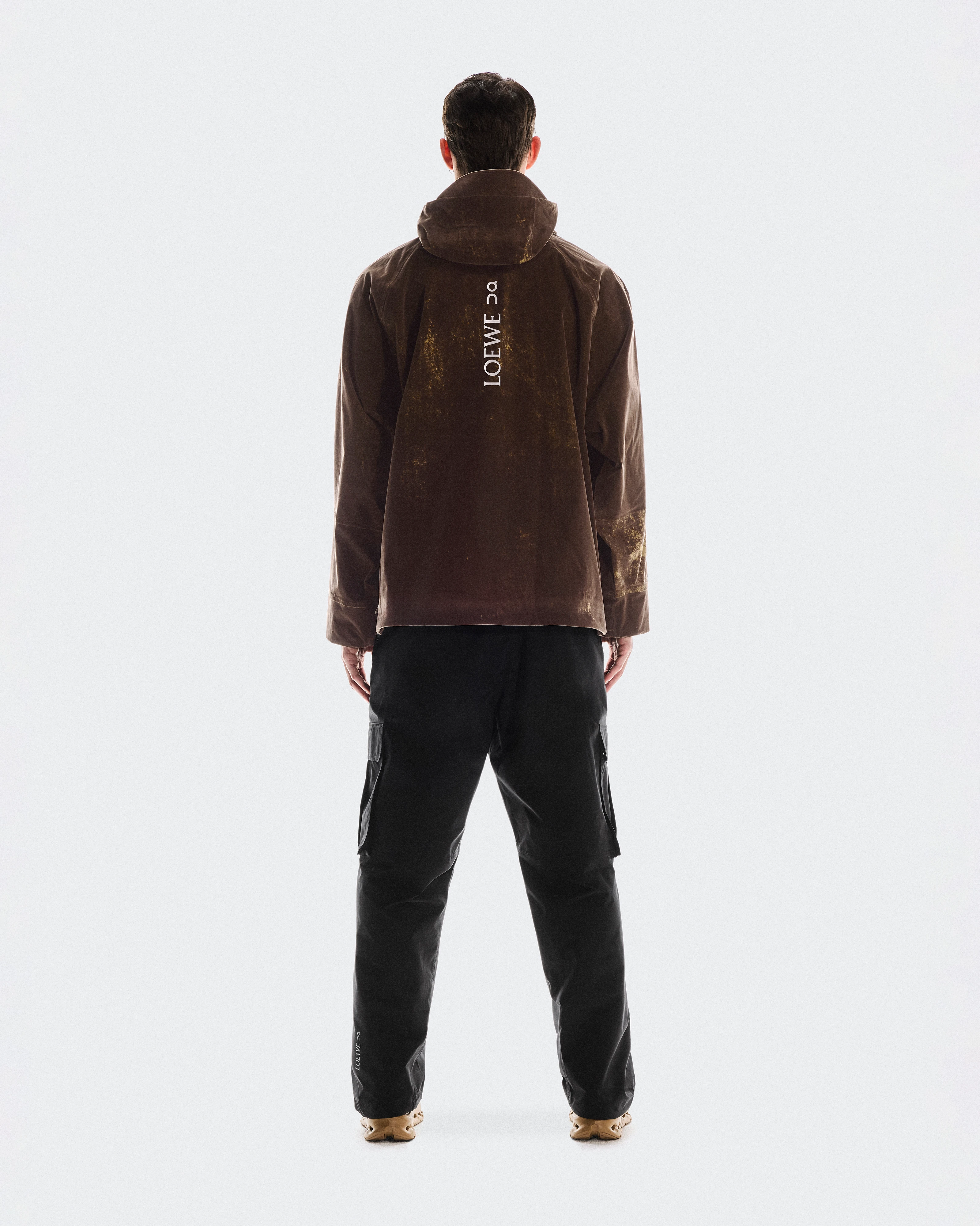 On Anorak LOEWE Chocolate Brown Unisex Jackets