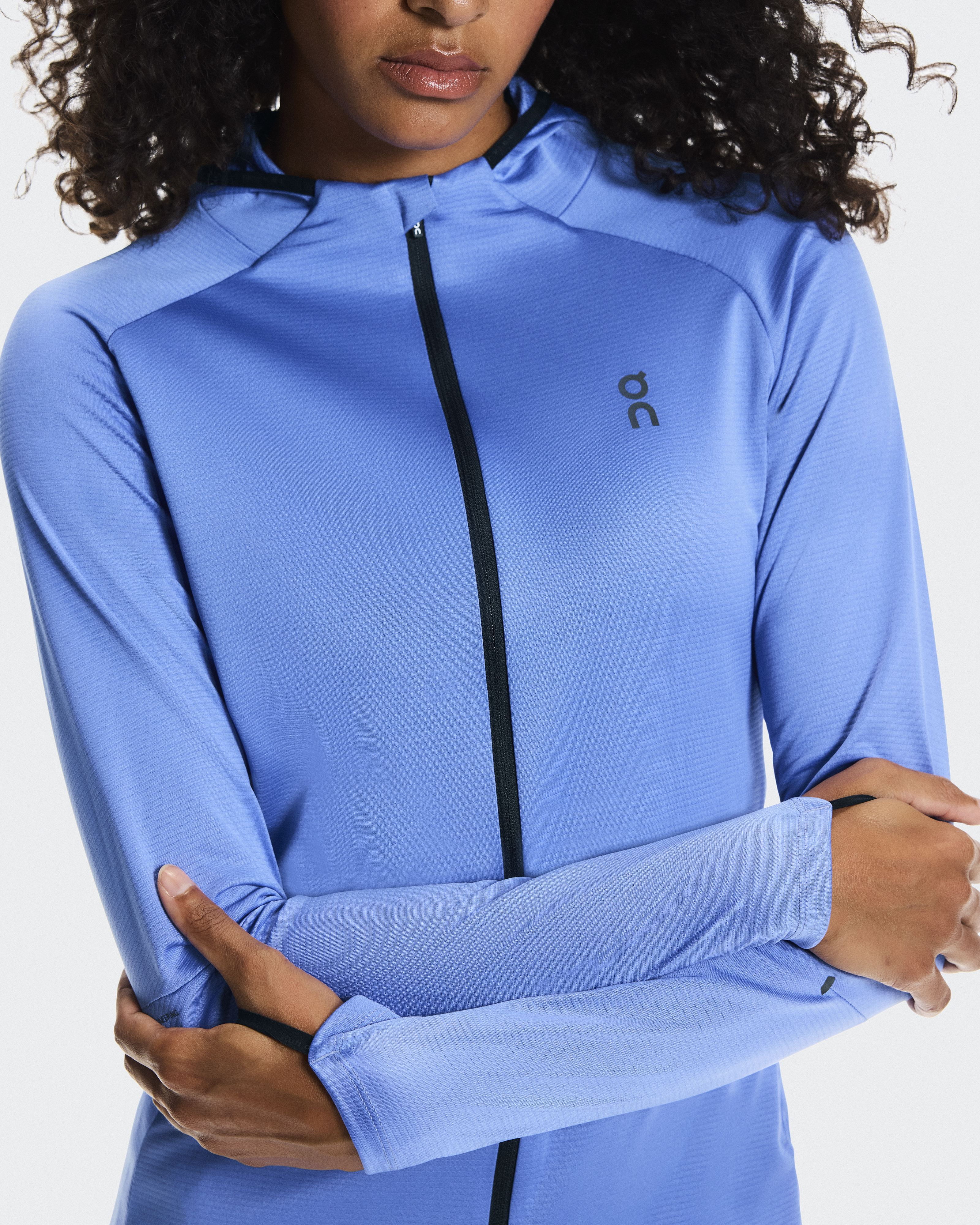 Women's Climate Zip Hoodie | Blue & Purple | On United States