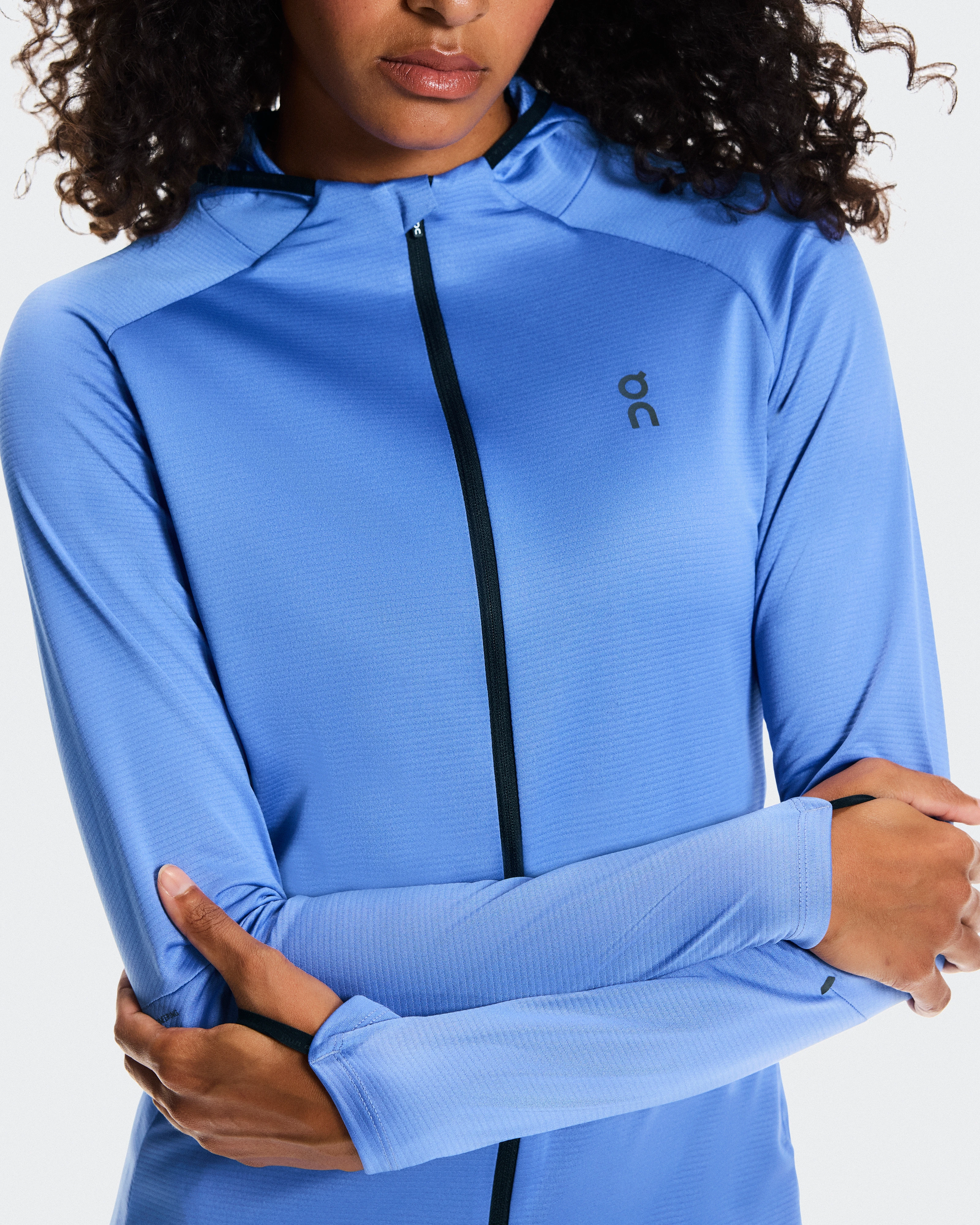 On Climate Zip Hoodie Sailor Women Hoodies and sweatshirts